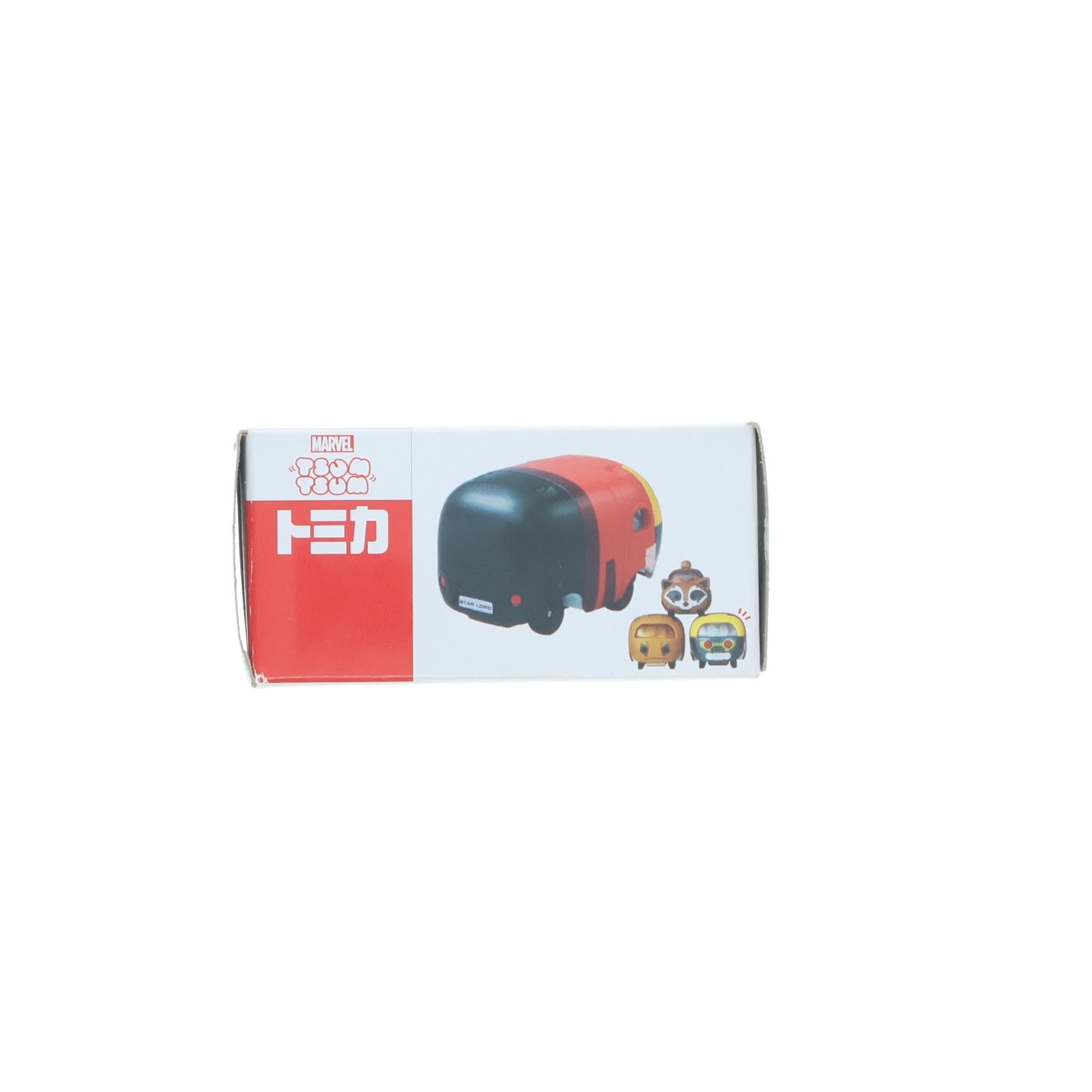 【中古即納】[MDL] トミカ MARVEL TSUM TSUM -マーベル ツムツム- 3rdシーズン スターロード ツム(レッド×オレンジ×ブラック) 完成品 ミニカー(889250) タカラトミー(20170422)