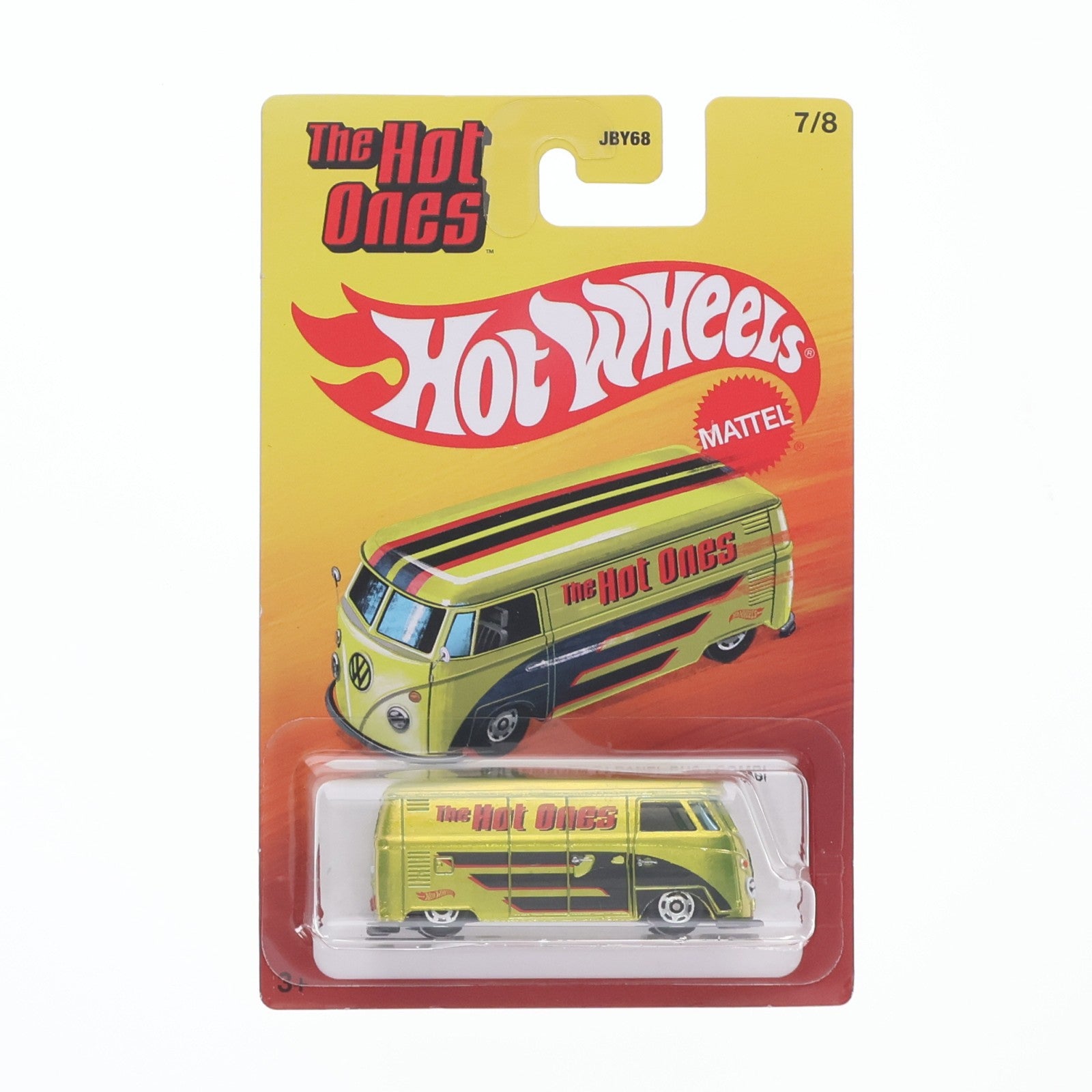 【中古即納】[MDL] Hot Wheels(ホットウィール) The Hot Ones 1/64 Volkswagen T1 Panel Bus(ゴールド) 完成品 ミニカー(JKX46) マテル(20220328)