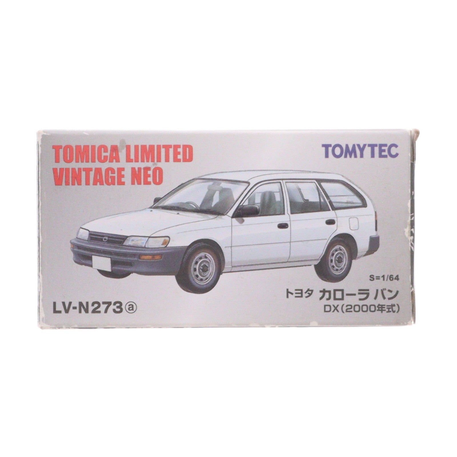 【中古即納】[MDL] トミカリミテッドヴィンテージ NEO 1/64 LV-N273a トヨタ カローラバン DX(白)2000年式 完成品 ミニカー(316947) TOMYTEC(トミーテック)(20221008)
