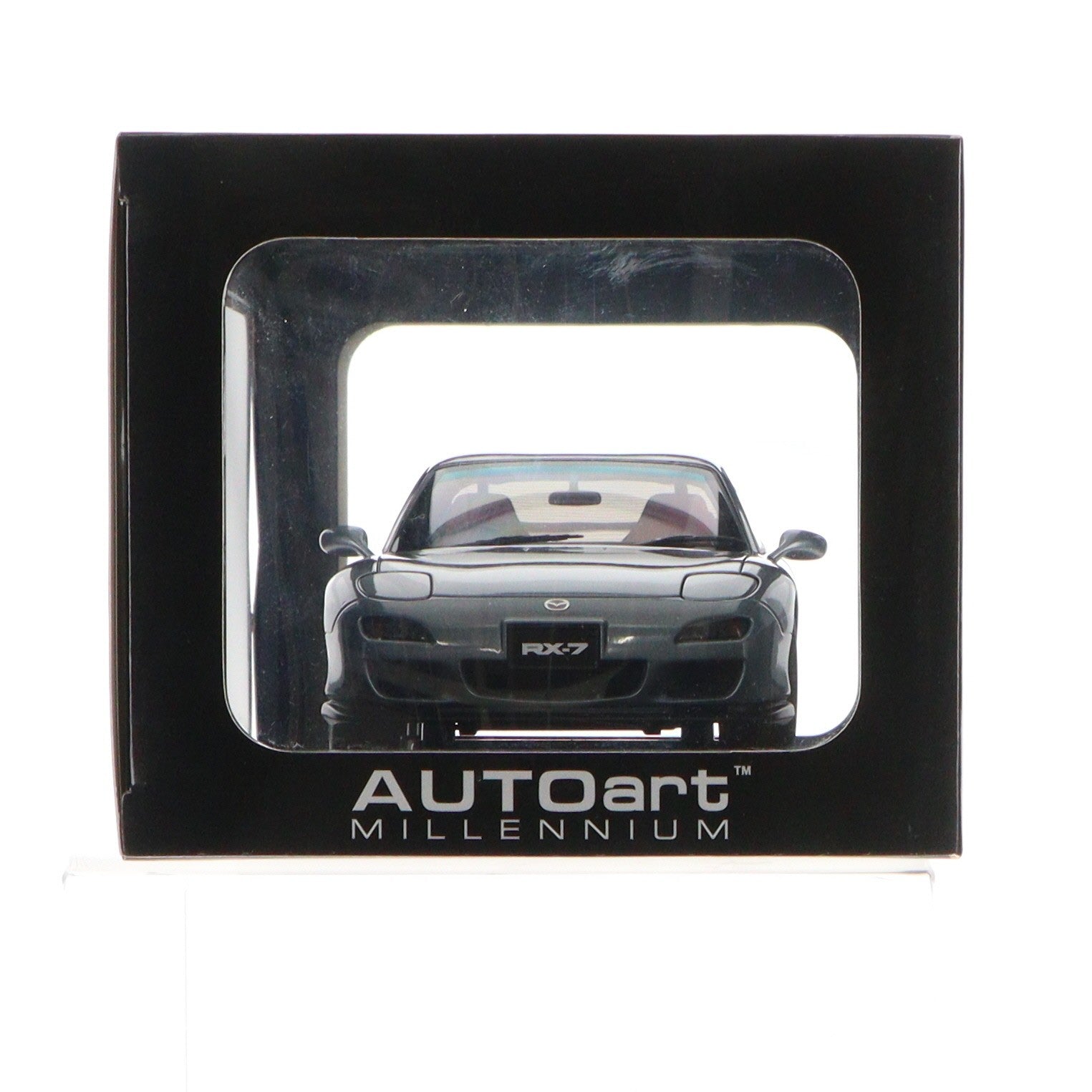 【中古即納】[MDL] MILLENNIUMシリーズ 1/18 MAZDA(マツダ) RX-7 FD SPIRIT R TYPE A(チタニウムグレーメタリック) 完成品 ミニカー(75987) AutoArt(オートアート)(20140531)
