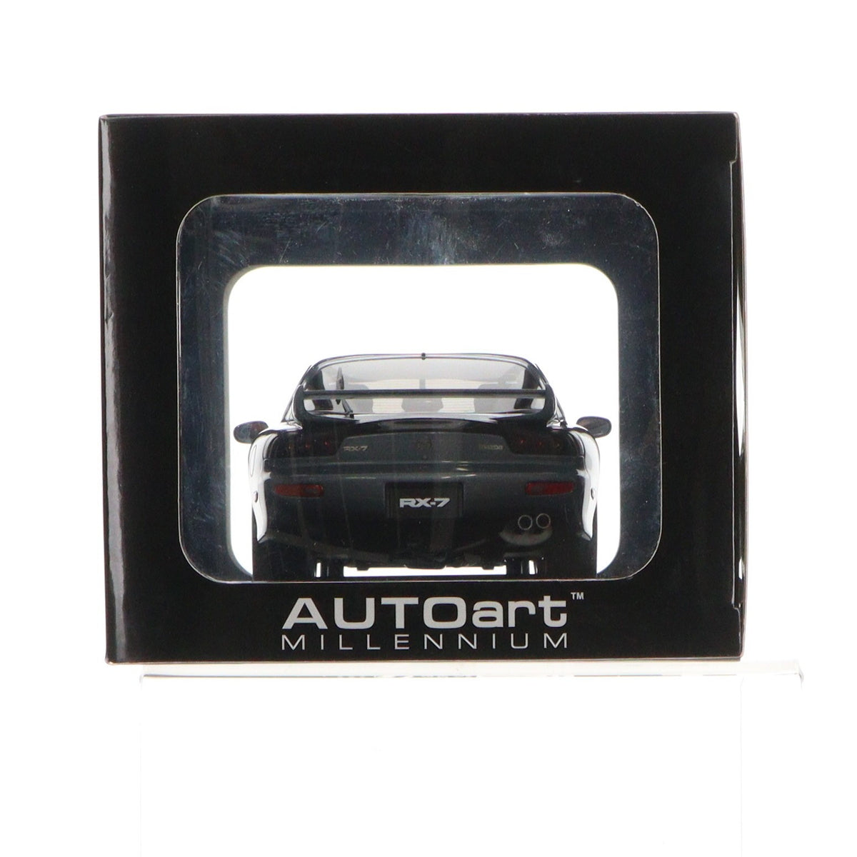 【中古即納】[MDL] MILLENNIUMシリーズ 1/18 MAZDA(マツダ) RX-7 FD SPIRIT R TYPE A(チタニウムグレーメタリック) 完成品 ミニカー(75987) AutoArt(オートアート)(20140531)