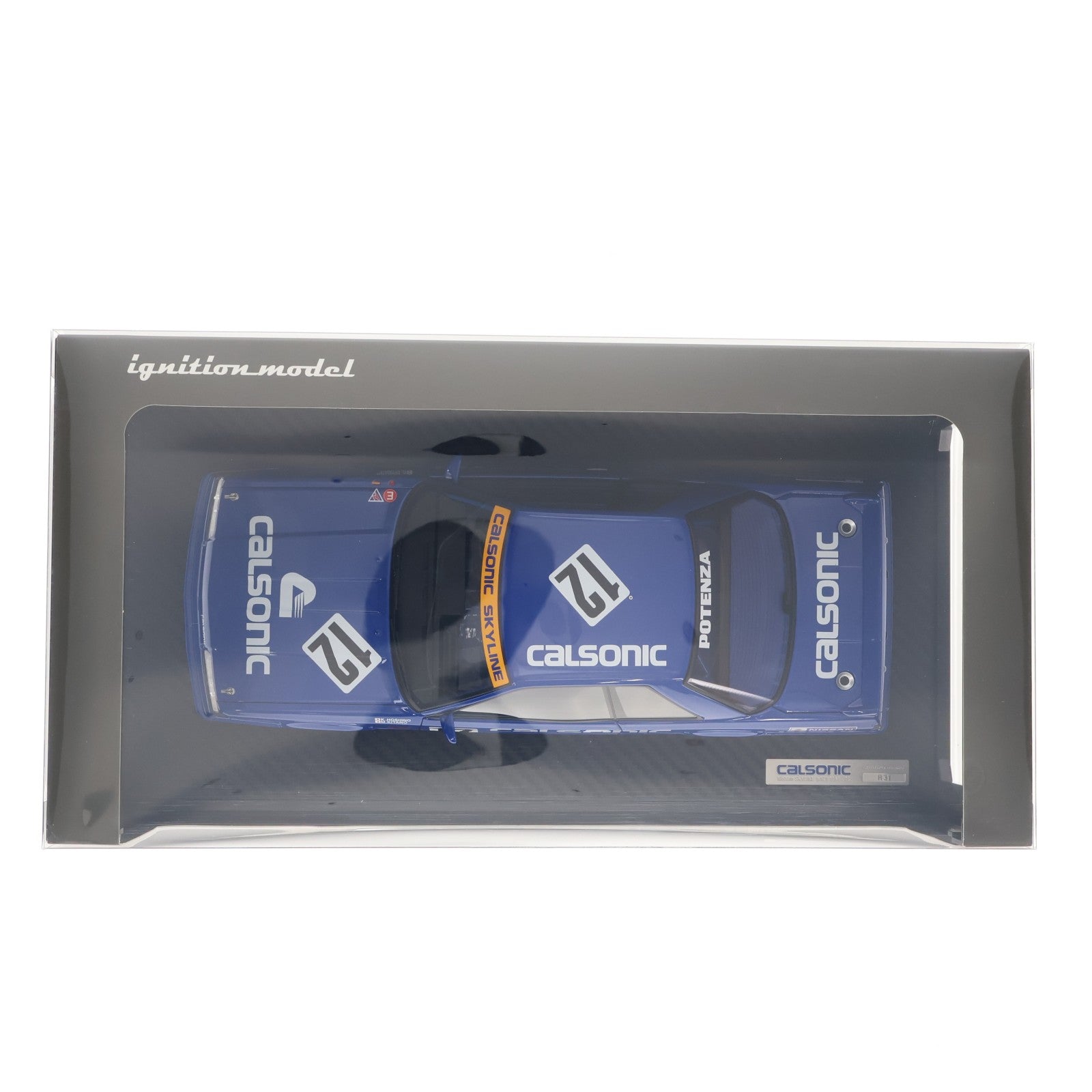 【中古即納】[MDL] 1/18 CALSONIC Skyline 1988 JTC #12 完成品 ミニカー(IG1299) ignition model(イグニッションモデル)(20180914)