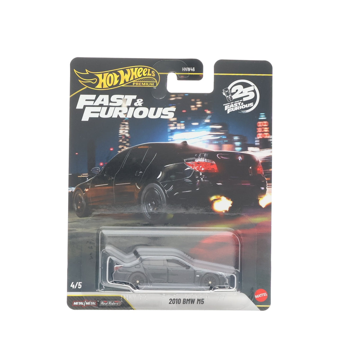 【中古即納】[MDL] Hot Wheels(ホットウィール) ワイルド・スピード プレミアム 1/64 2010 BMW M5 完成品 ミニカー(JHW62) マテル(20260725)