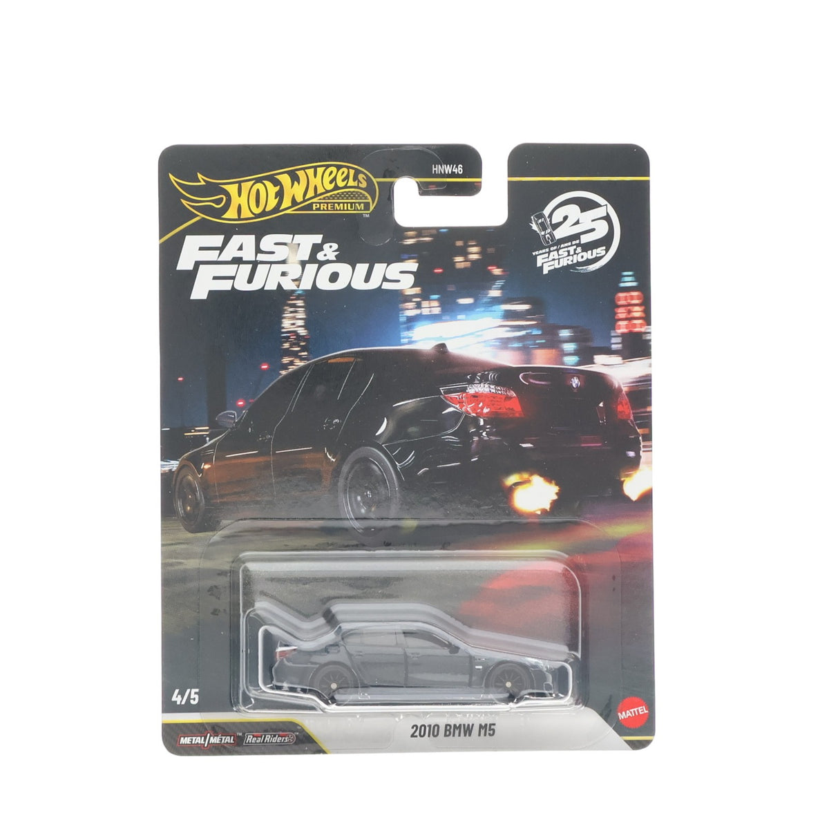 【中古即納】[MDL] Hot Wheels(ホットウィール) ワイルド・スピード プレミアム 1/64 2010 BMW M5 完成品 ミニカー(JHW62) マテル(20260725)