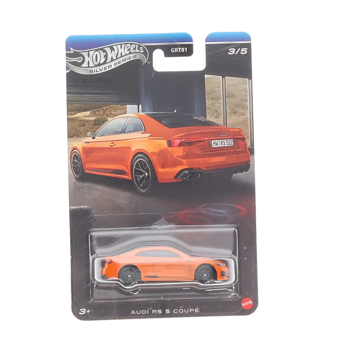 【中古即納】[MDL] Hot Wheels SILVER SERIES(ホットウィール シルバーシリーズ) セレブレーション アウディ 1/64 AUDI RS 5 COUPE(クーペ) 完成品 ミニカー(JKY17-4B10) マテル(20260725)