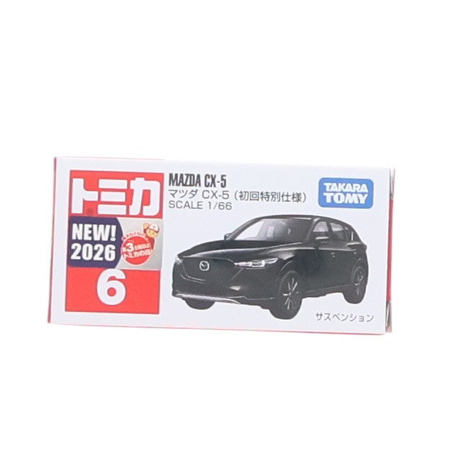 【中古即納】[MDL] トミカ No.6 1/66 マツダ CX-5(初回特別仕様) 完成品 ミニカー タカラトミー(20260815)