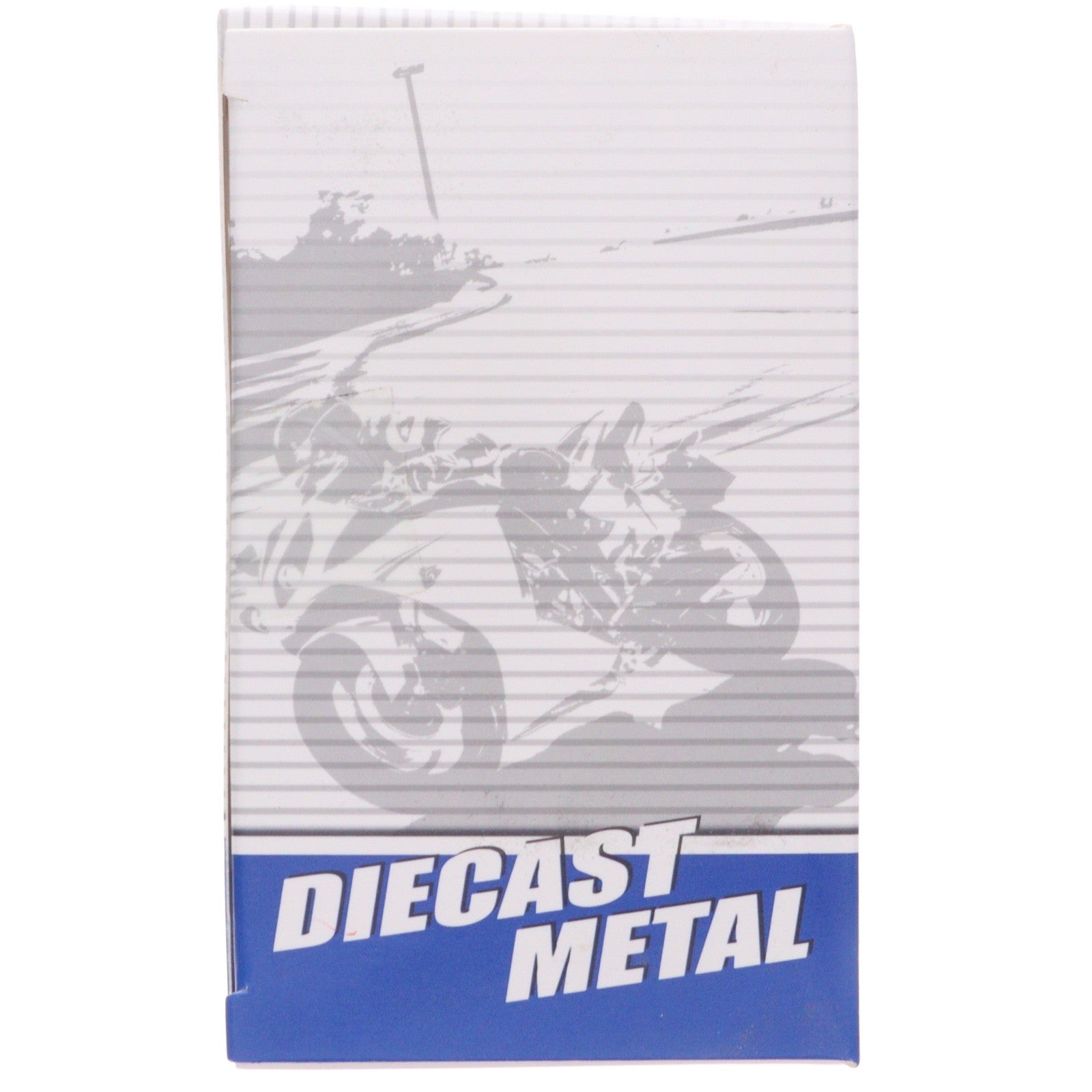 【中古即納】[MDL] 1/12 SUZUKI GSX-R1000(ホワイト×ブルー) METAL SPEED ZONE ミニカー プライズ ピーナッツクラブ(19991231)