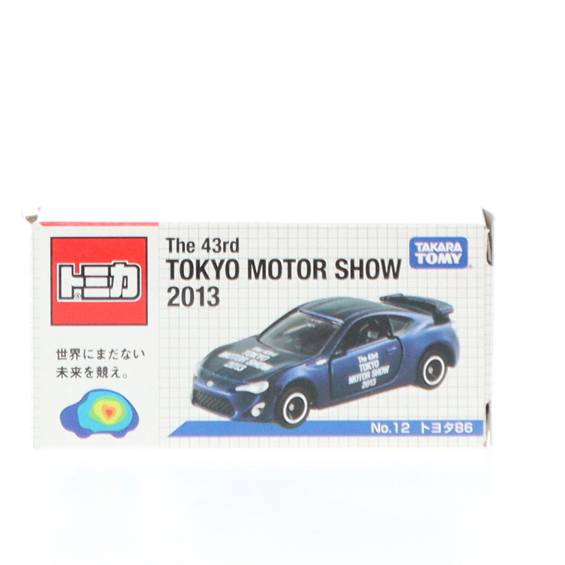 【中古即納】[MDL] 第43回 東京モーターショー2013開催記念トミカ No.12 1/60 トヨタ86(メタルブルー) 完成品 ミニカー タカラトミー(20131122)