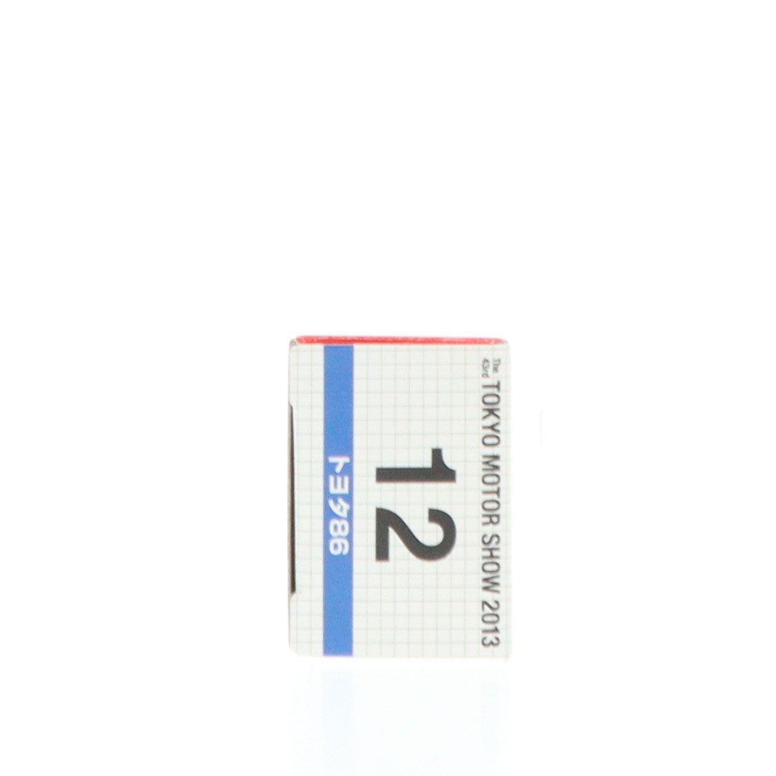 【中古即納】[MDL] 第43回 東京モーターショー2013開催記念トミカ No.12 1/60 トヨタ86(メタルブルー) 完成品 ミニカー タカラトミー(20131122)