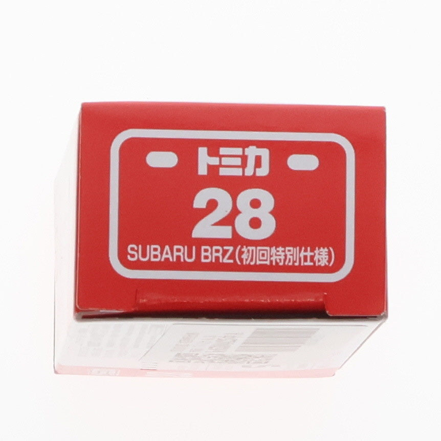 【中古即納】[MDL] トミカ No.28 1/60 SUBARU BRZ 初回特別仕様 完成品 ミニカー タカラトミー(20210619)