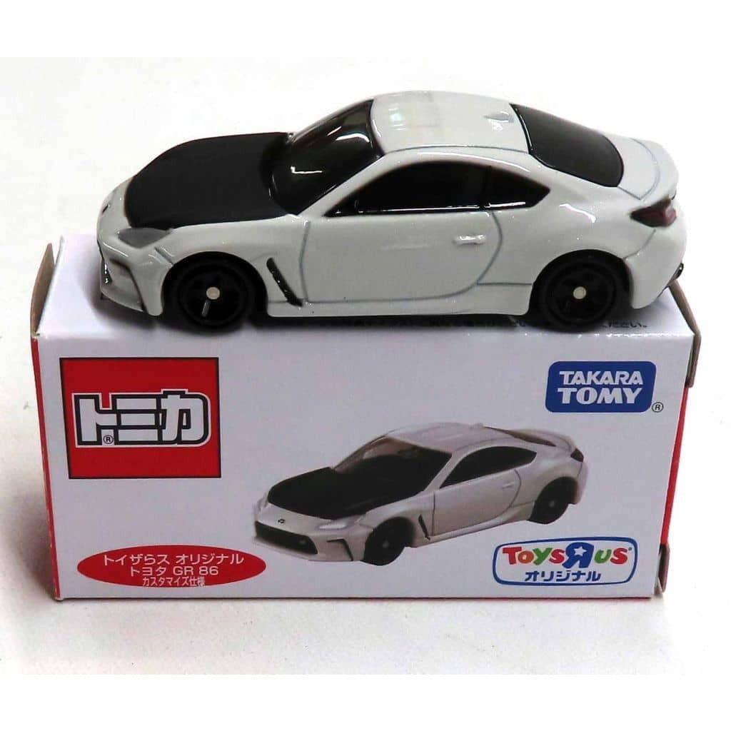 【中古即納】[MDL] トミカ トイザらスオリジナル 1/60 トヨタ GR 86 カスタマイズ仕様(ホワイト) 完成品 ミニカー タカラトミー(19991231)