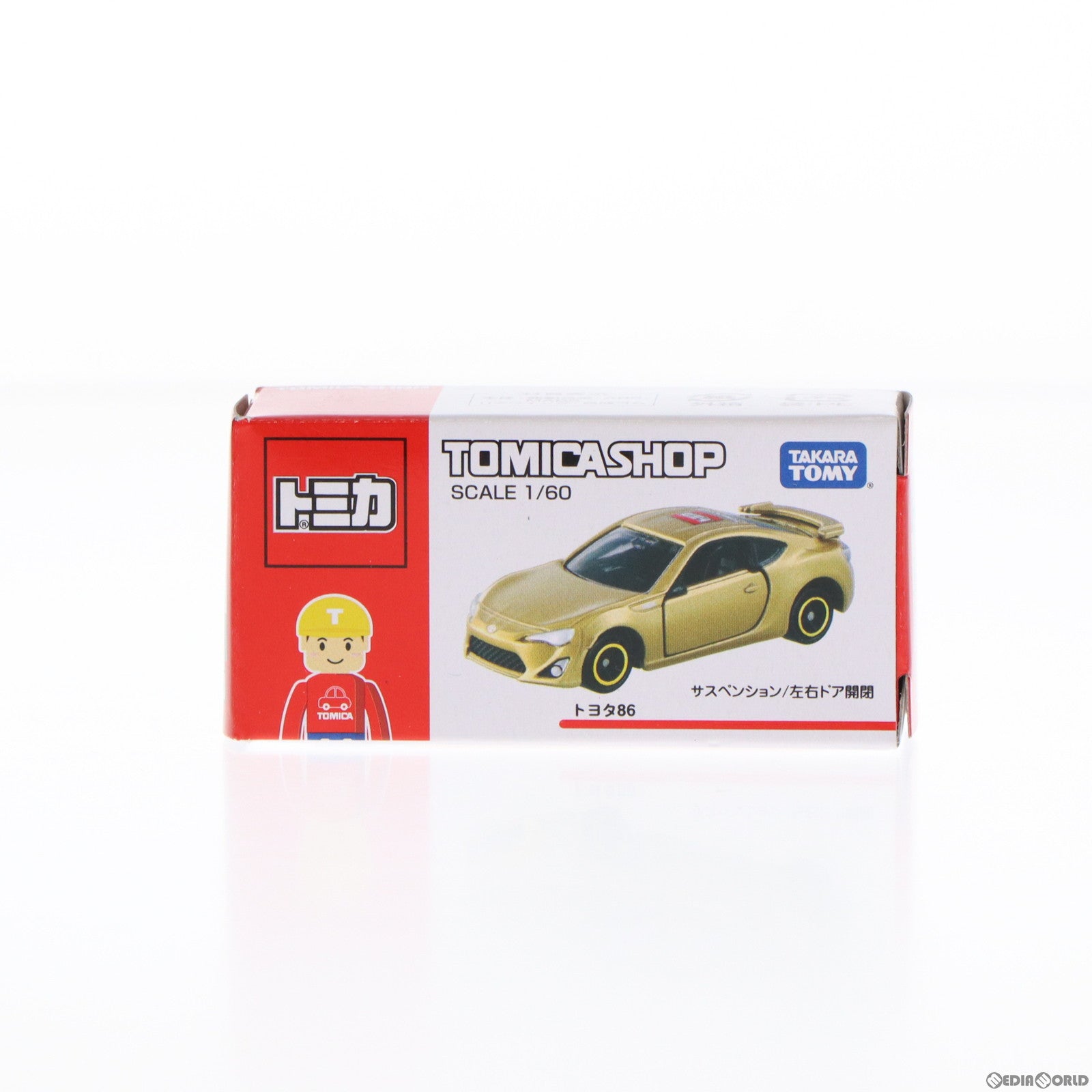 【中古即納】[MDL] トミカショップ限定 トミカ 1/60 トヨタ86(ゴールド) 完成品 ミニカー タカラトミー(19991231)