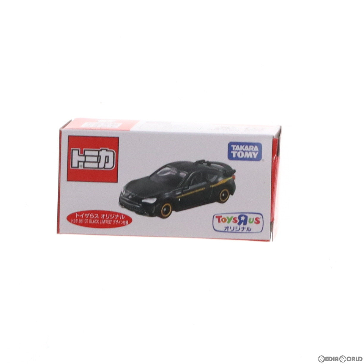 【中古即納】[MDL] トミカ トヨタ 86 『GT BLACK LIMITED』 デザイン仕様(ブラック×ゴールド) トイザらスオリジナル 1/60 完成品 ミニカー タカラトミー(20201231)