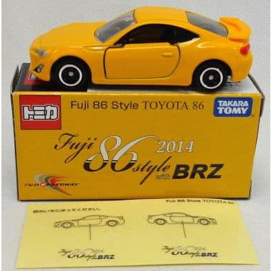 【中古即納】[MDL] 富士スピードウェイ 2014限定 トミカ 1/60 Fuji 86 Style TOYOTA 86(イエロー) 完成品 ミニカー タカラトミー(19991231)