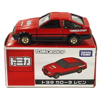 【中古即納】[MDL] トミカショップ限定 トミカ 1/61 トヨタ カローラ レビン(レッド×ブラック) 完成品 ミニカー タカラトミー(19991231)