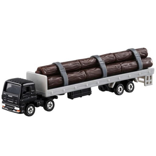 【中古即納】[MDL] ロングタイプトミカ No.125 いすず ギガ 木造運搬車(ブラック) 完成品 ミニカー タカラトミー(20170617)