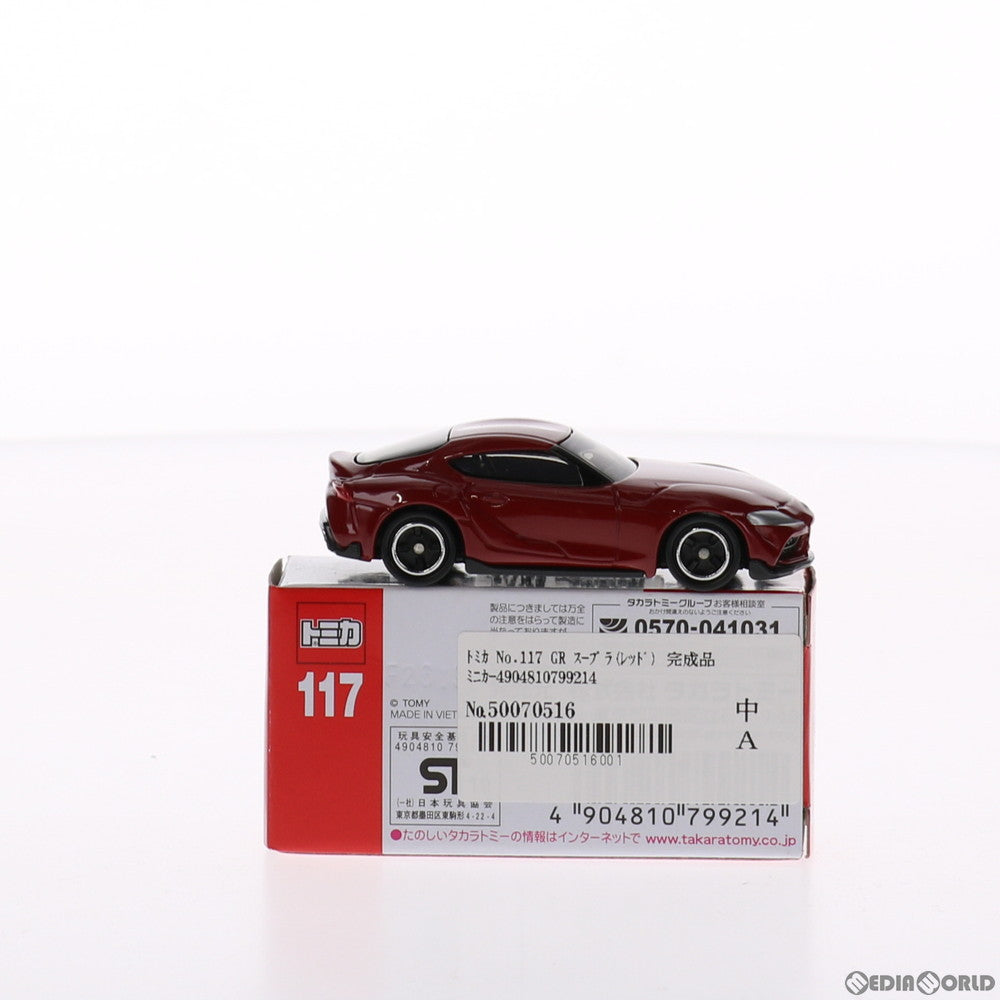 【中古即納】[MDL] トミカ No.117 GR スープラ(レッド) 完成品 ミニカー タカラトミー(20190817)