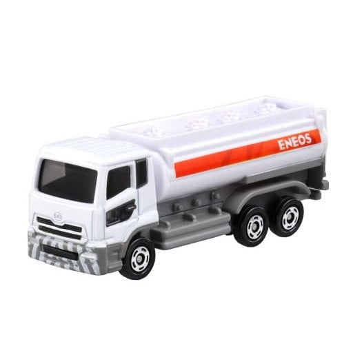 【中古即納】[MDL] トミカ No.90 UDトラックス クオン エネオス タンクローリー(アイボリー×グレー×オレンジ/赤箱) 完成品 ミニカー タカラトミー(20160416)