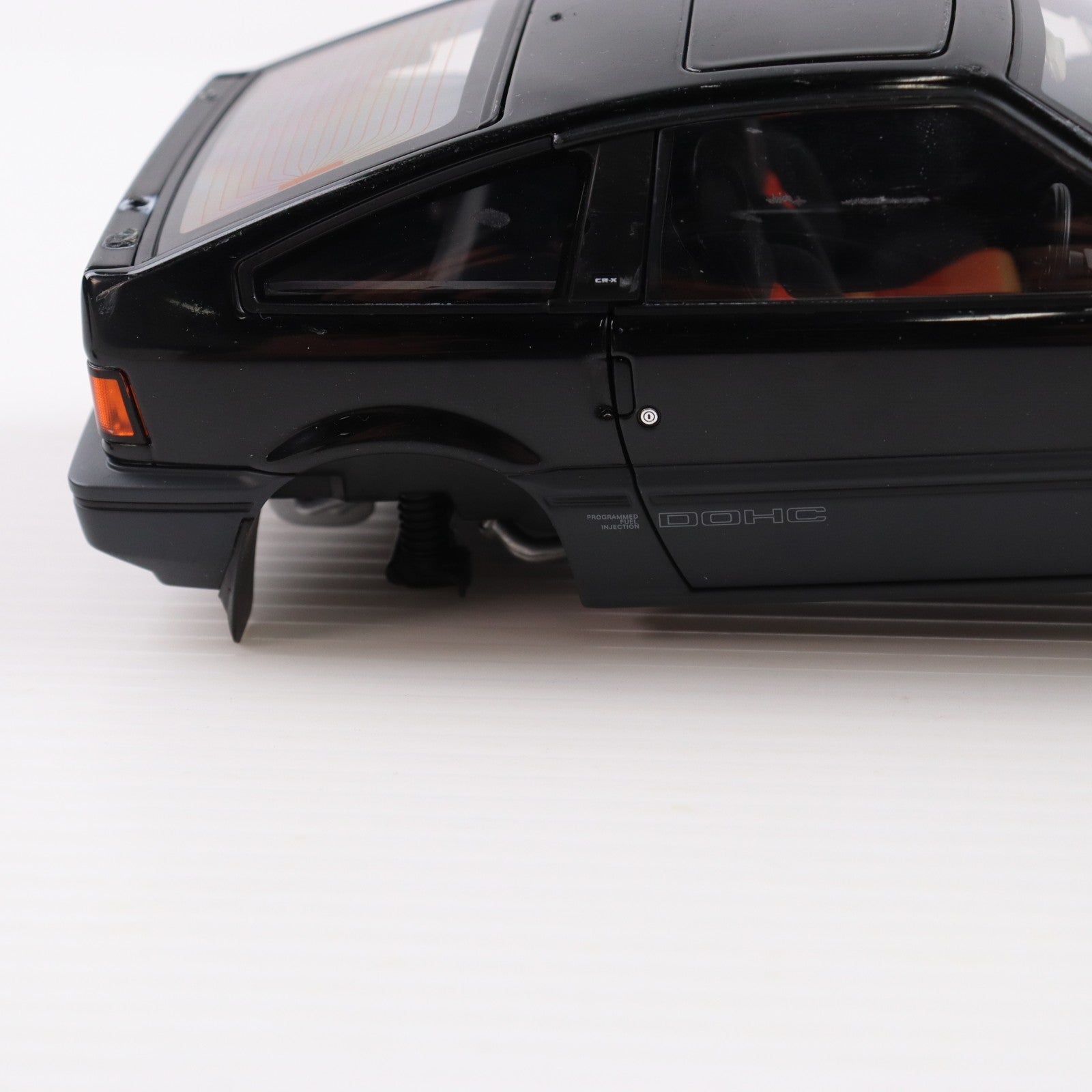 【中古即納】[MDL] MILLENNIUM 1/18 Honda Ballade Sports(バラードスポーツ) CR-X Si(ブラック) 完成品 ミニカー(73261) AUTOart(オートアート)(20100930)