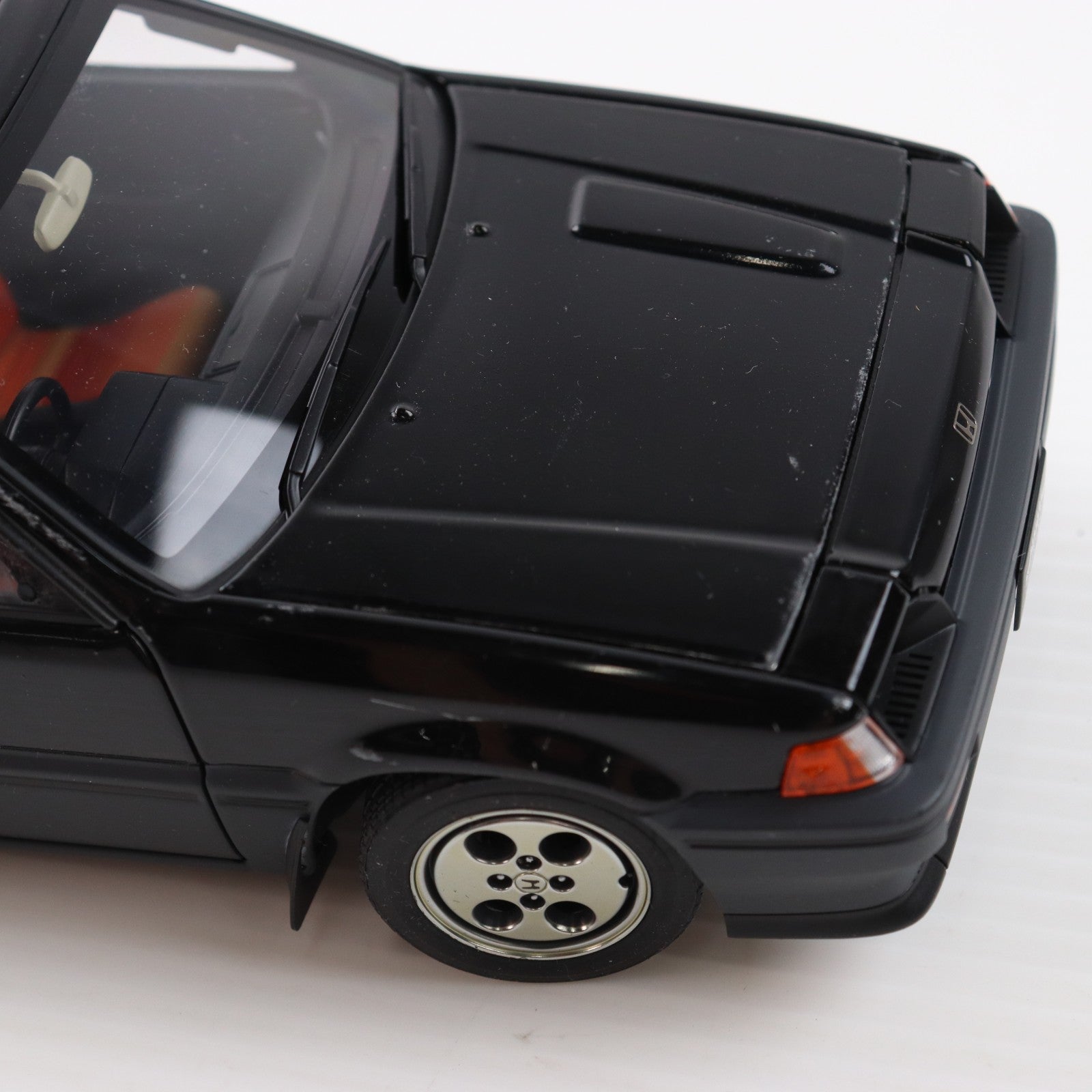 【中古即納】[MDL] MILLENNIUM 1/18 Honda Ballade Sports(バラードスポーツ) CR-X Si(ブラック) 完成品 ミニカー(73261) AUTOart(オートアート)(20100930)