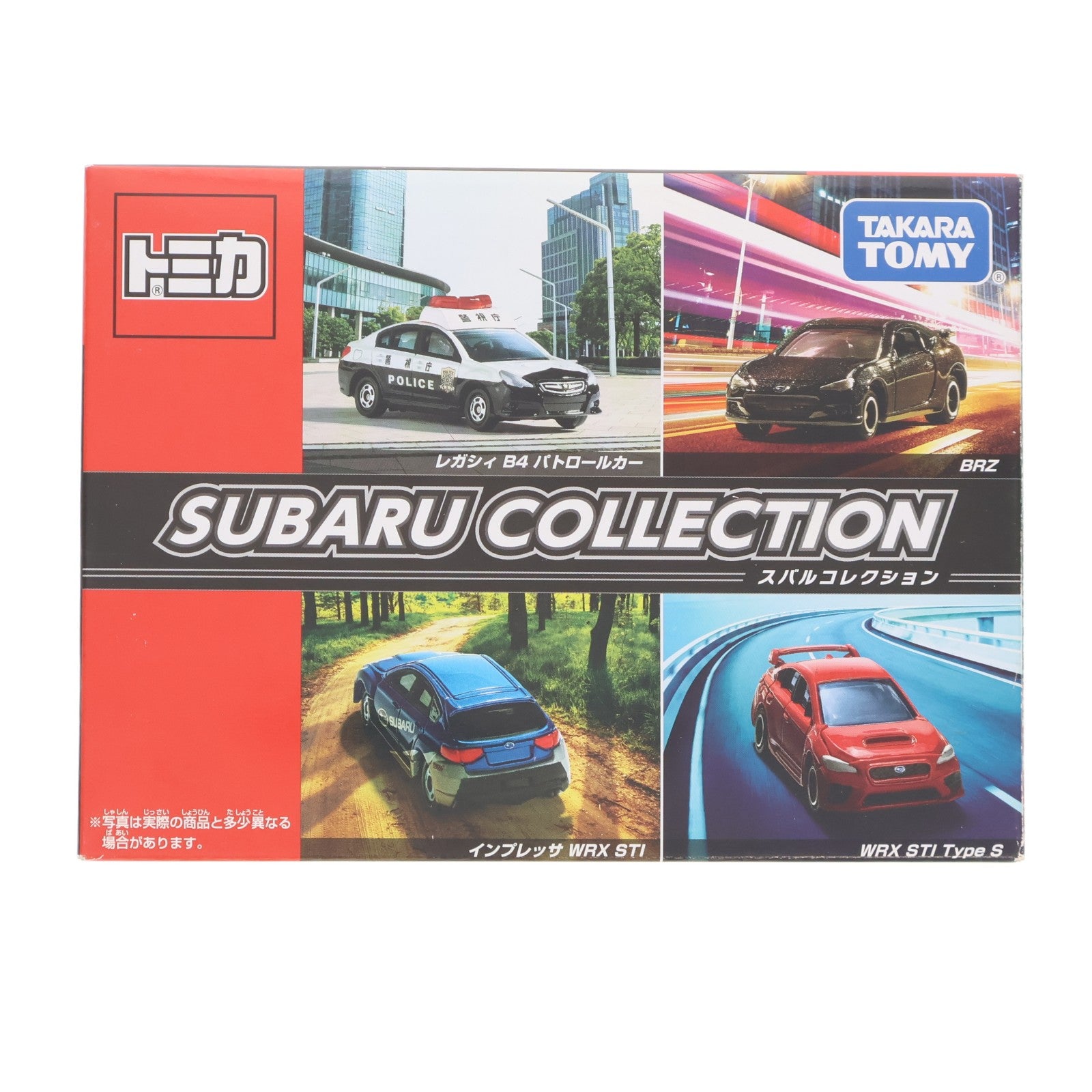 【中古即納】[MDL] トミカギフト SUBARU COLLECTION(4台セット) 完成品 ミニカー タカラトミー(20170617)