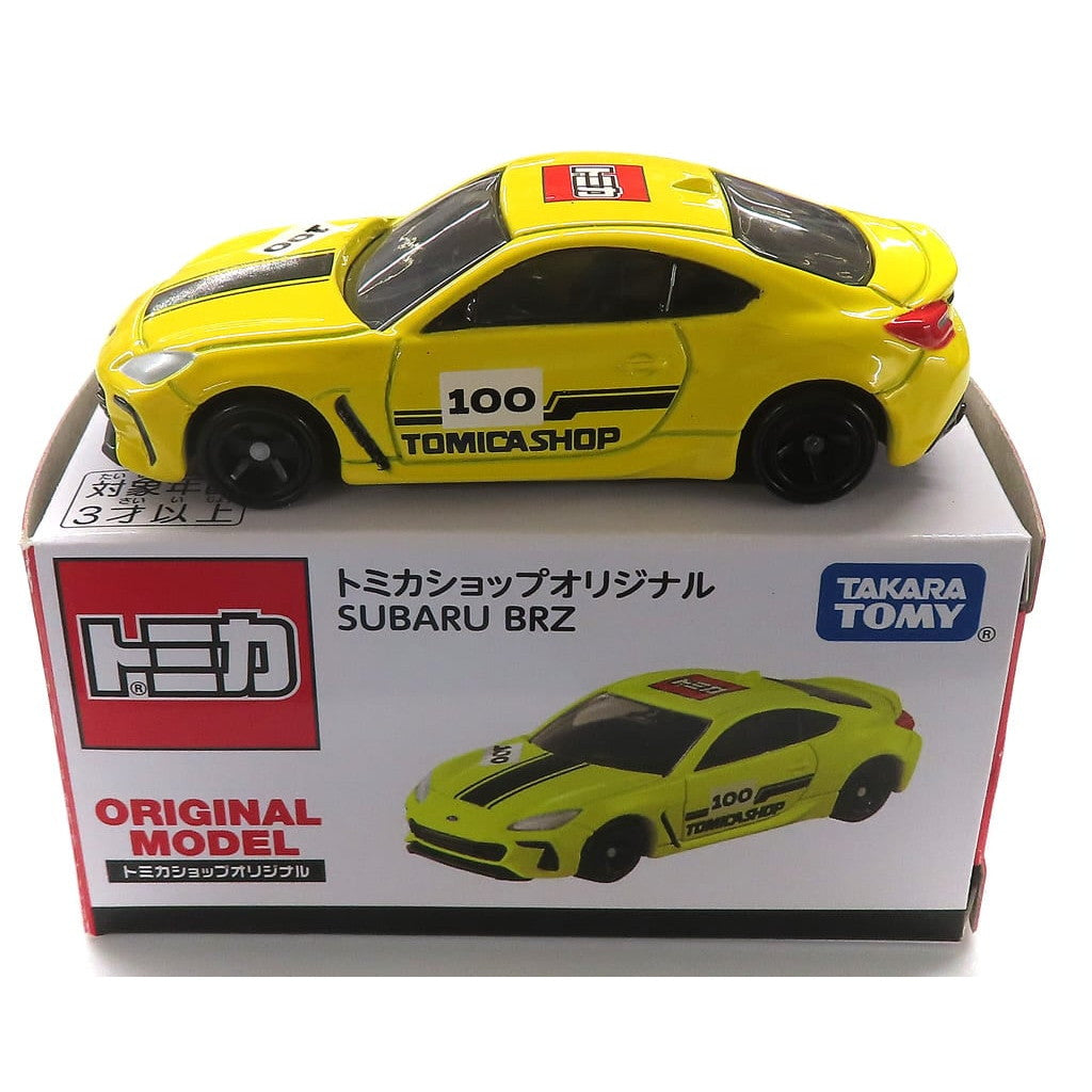 【中古即納】[MDL] トミカショップオリジナル トミカ 1/60 スバル BRZ #100(イエロー×ブラック) 完成品 ミニカー タカラトミー(20240803)