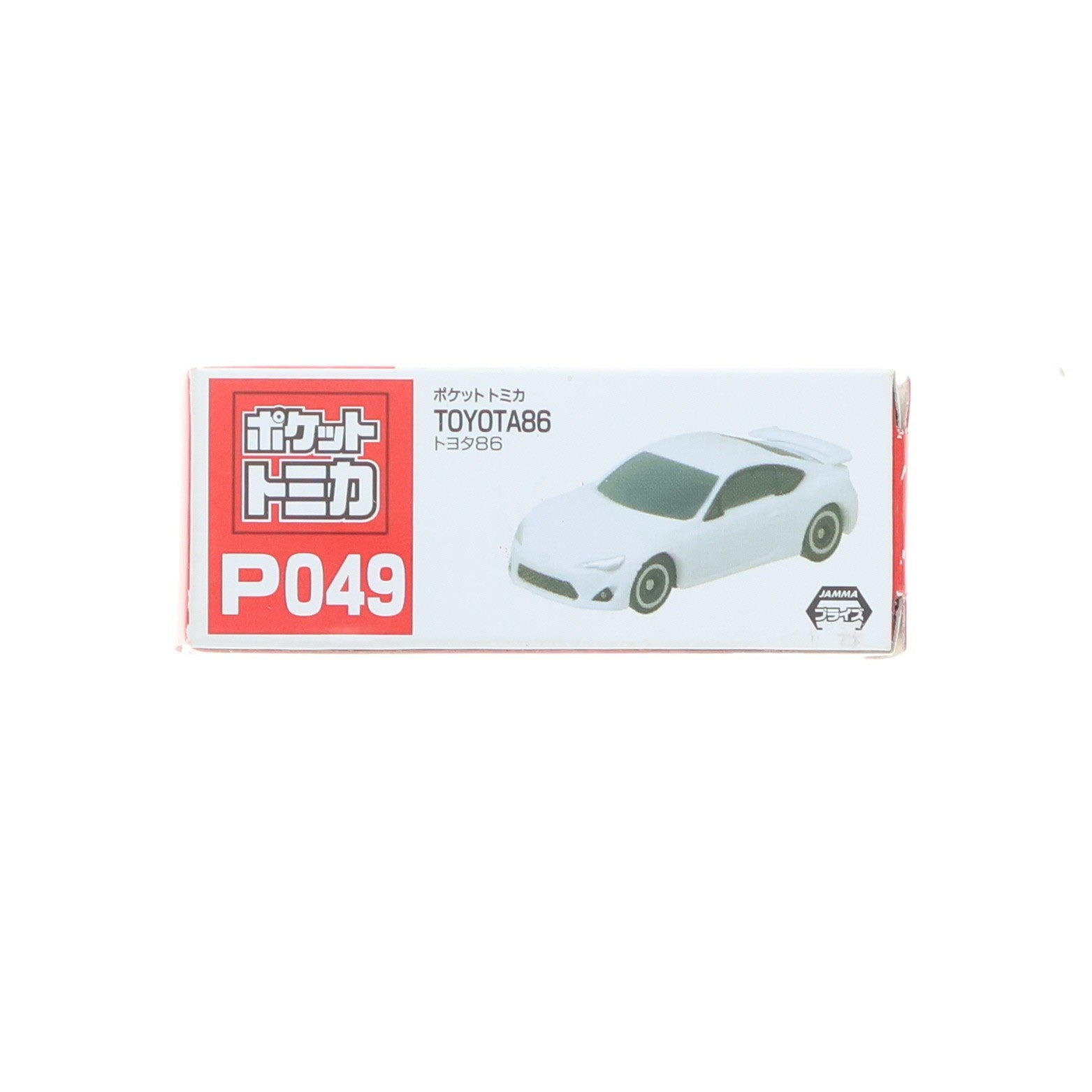 【中古即納】[MDL] トヨタ86(ホワイト) ポケットトミカ Vol.10 P049 ミニカー プライズ タイトー(20220328)