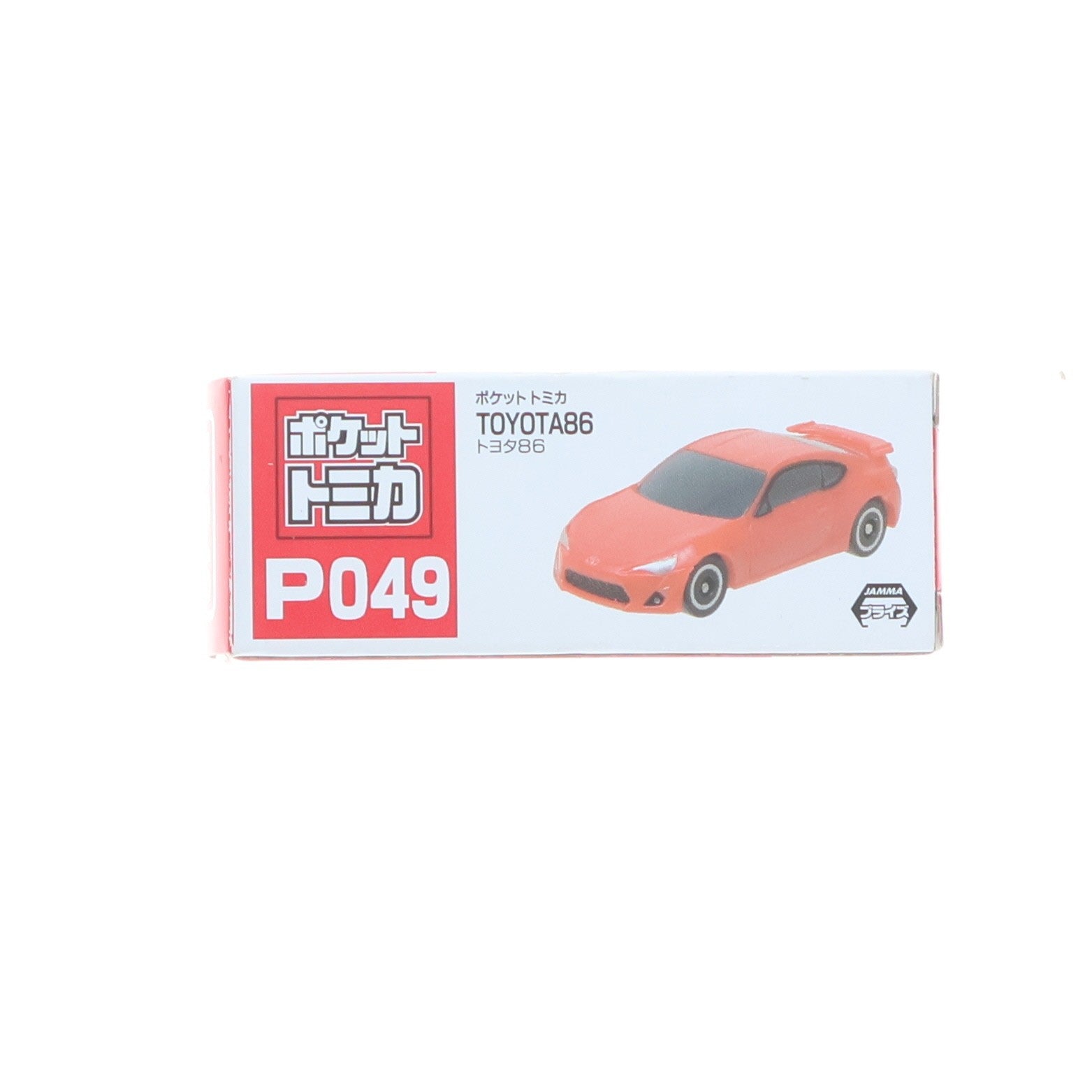 【中古即納】[MDL] トヨタ86(オレンジ) ポケットトミカ Vol.9 P049 ミニカー プライズ タイトー(20220328)