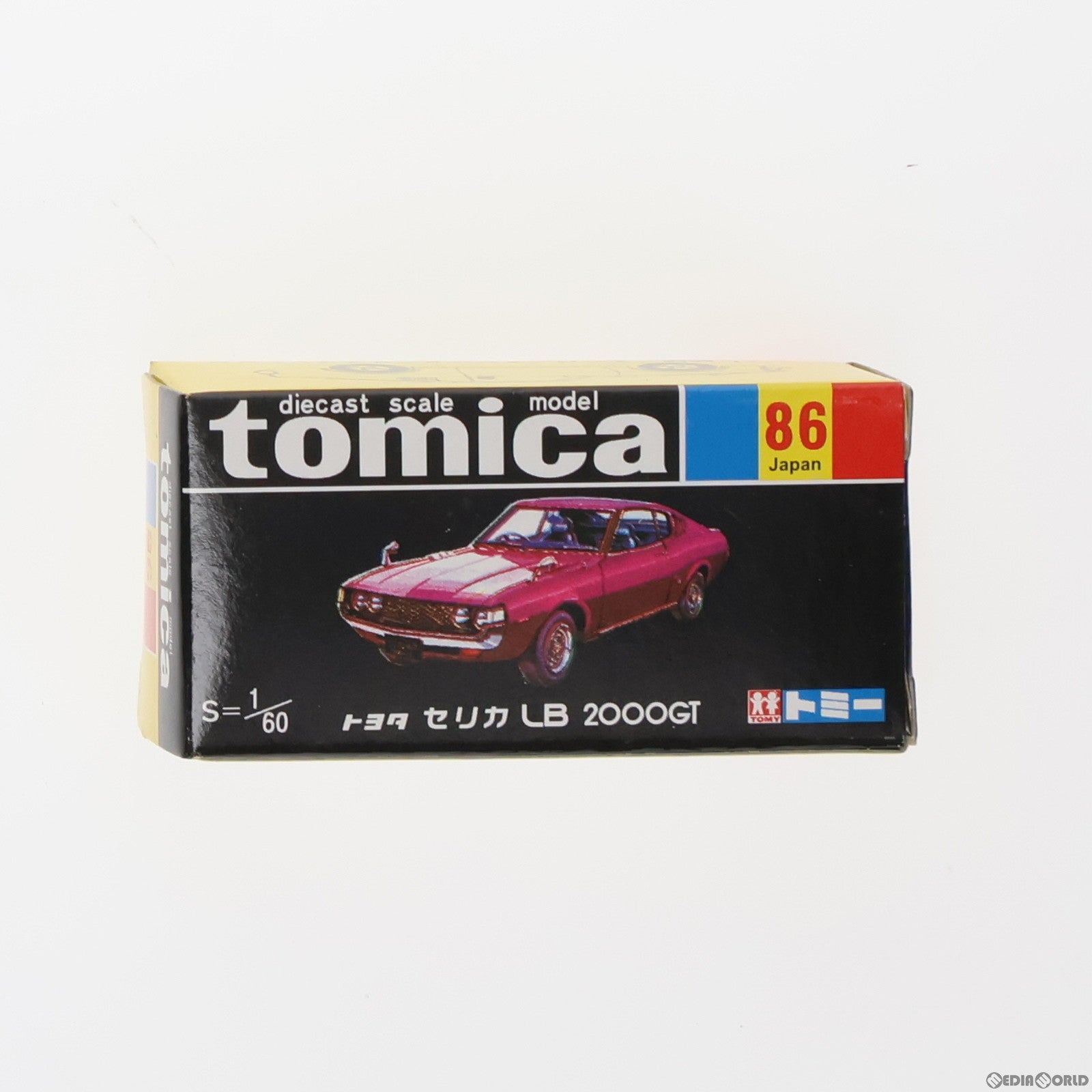 【中古即納】[MDL] トミカ No.86 1/60 トヨタ セリカ LB 2000GT(パープル/黒箱) 30周年復刻版 完成品 ミニカー トミー(19991231)