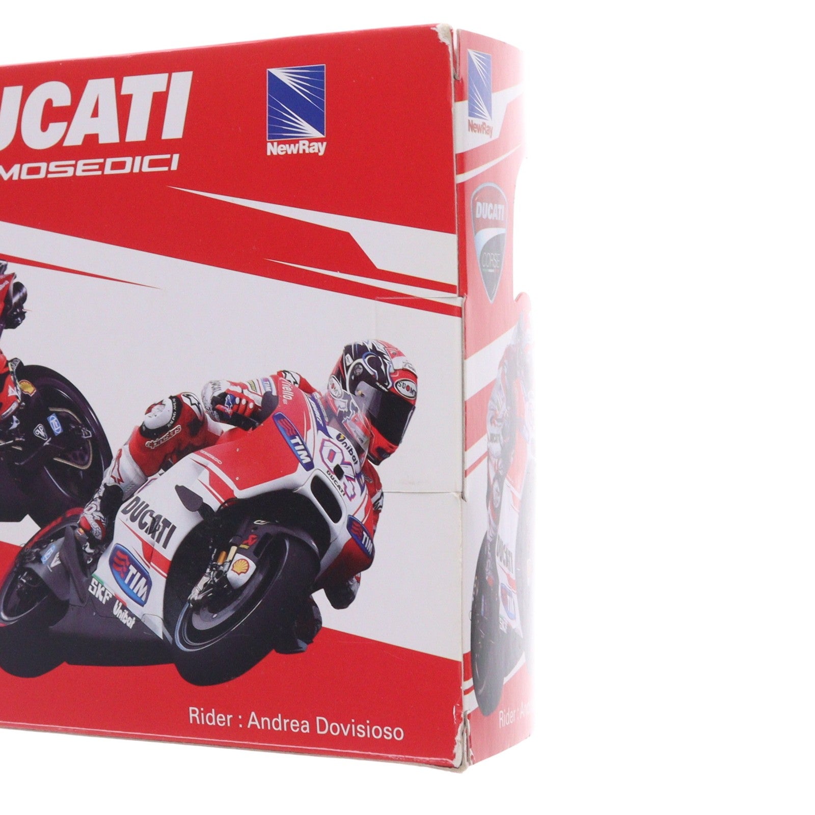 【中古即納】[MDL] 1/12 完成品バイクシリーズ 2015 DUCATI DESMSEDICI GP15 ANDREA DOVIZIOSO No.4 完成品 ミニカー(97229) アオシマ(20160520)