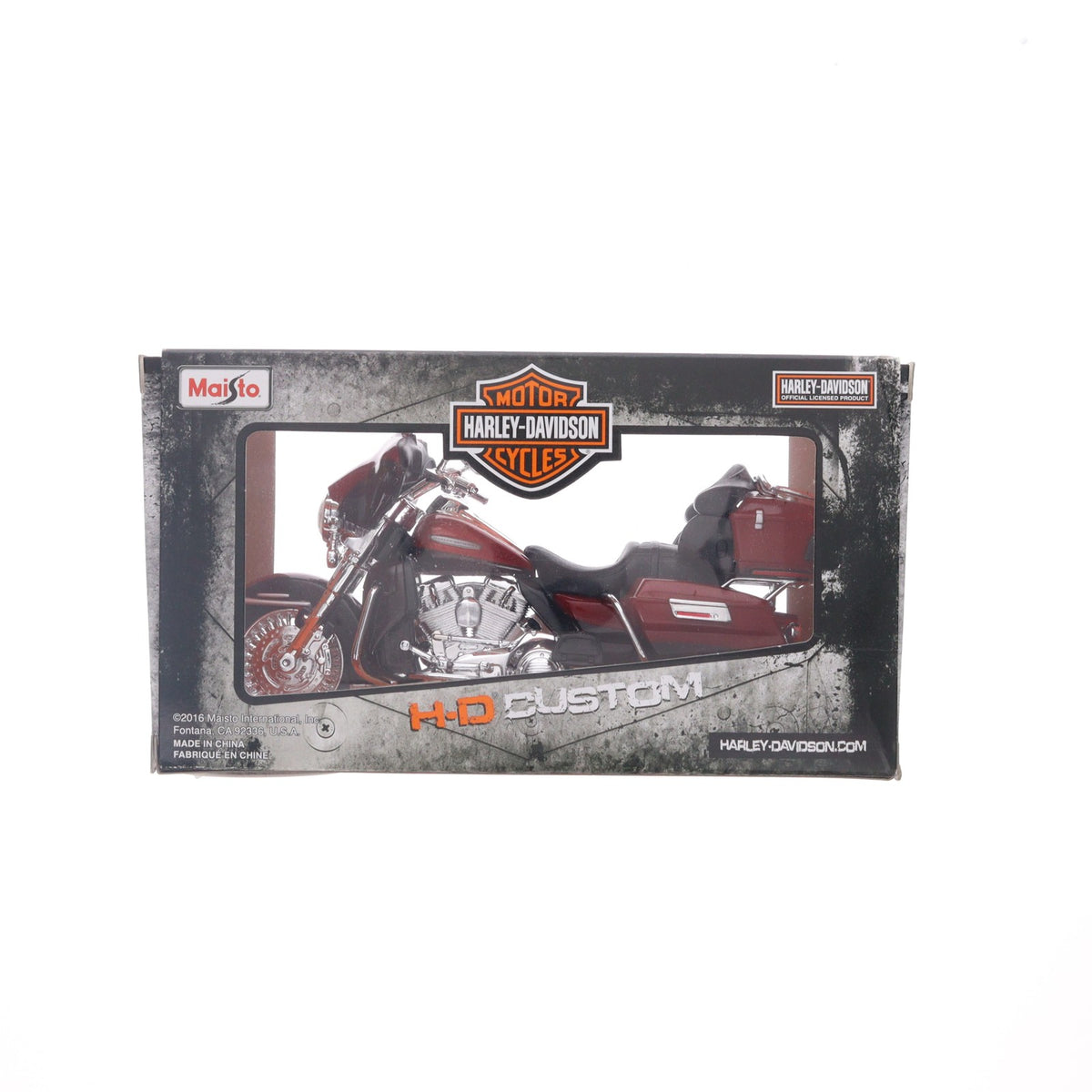 【中古即納】[MDL] 1/12 HARLEY DAVIDSON 2013 FLHTK ELECTRA GLIDE ULTRA LIMITED(レッド×ブラック) 完成品 ミニカー(32323) Maisto(マイスト)(20161231)