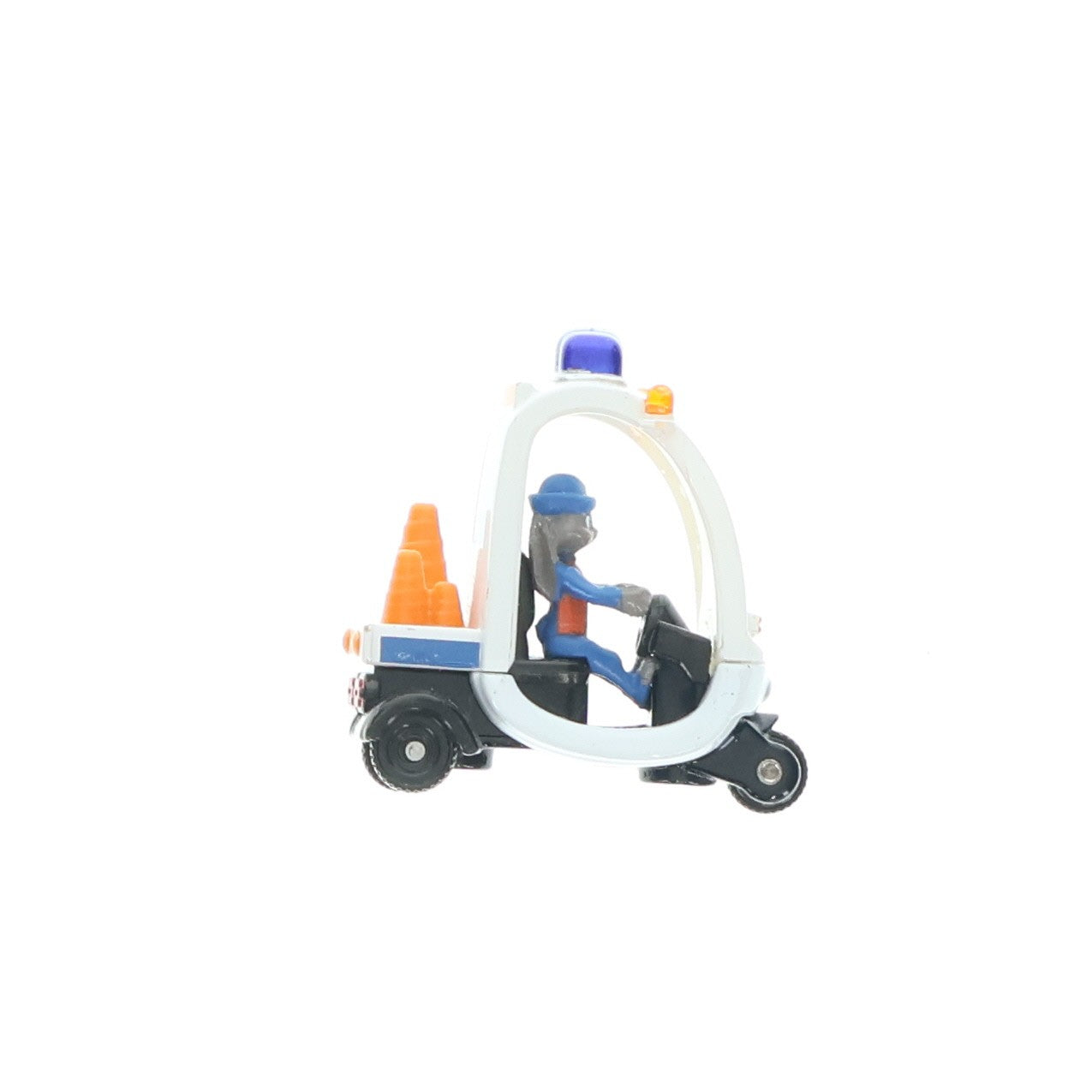 【中古即納】[MDL] ズートピアトミカ ジュディのミニパトカー(ホワイト×オレンジ×ブルー) 完成品 ミニカー タカラトミー(20160331)