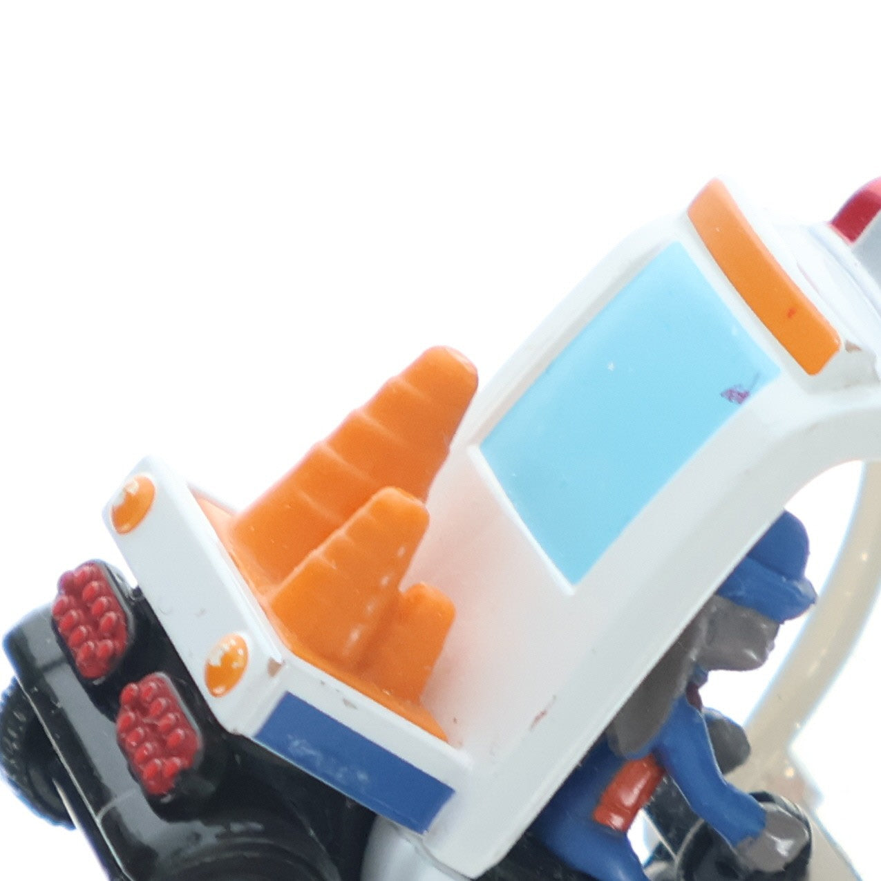 【中古即納】[MDL] ズートピアトミカ ジュディのミニパトカー(ホワイト×オレンジ×ブルー) 完成品 ミニカー タカラトミー(20160331)