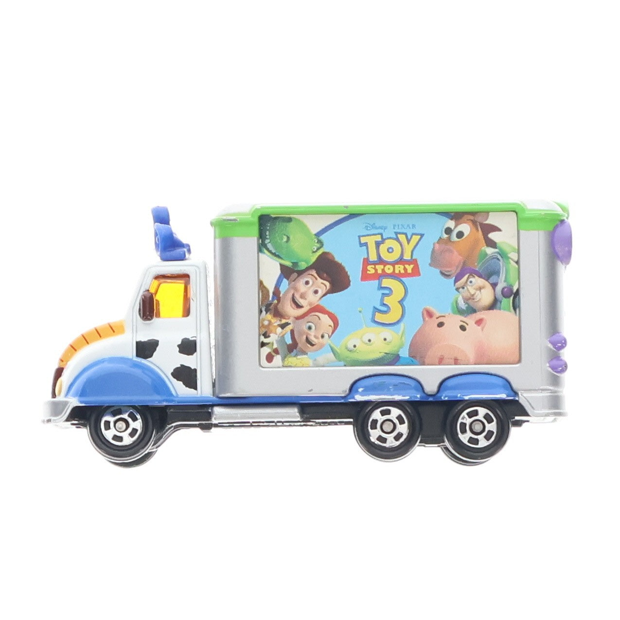 【中古即納】[MDL] トミカ ディズニー・ピクサーモータース DM-07 ジョリーフロート(ホワイト×オレンジ トイ・ストーリー3 完成品 ミニカー タカラトミー(20120602)