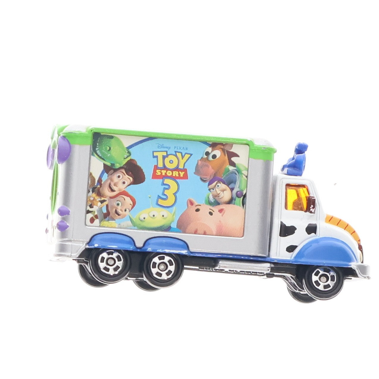 【中古即納】[MDL] トミカ ディズニー・ピクサーモータース DM-07 ジョリーフロート(ホワイト×オレンジ トイ・ストーリー3 完成品 ミニカー タカラトミー(20120602)