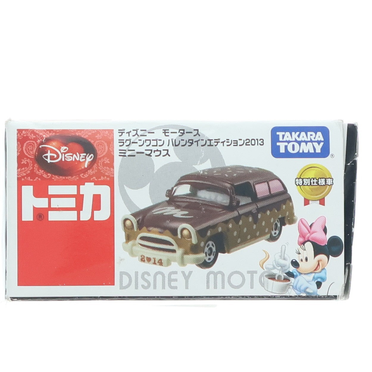 【中古即納】[MDL] トミカ ディズニーモータース ラグーンワゴン バレンタインエディション2013 ミニーマウス 完成品 ミニカー タカラトミー(20130112)