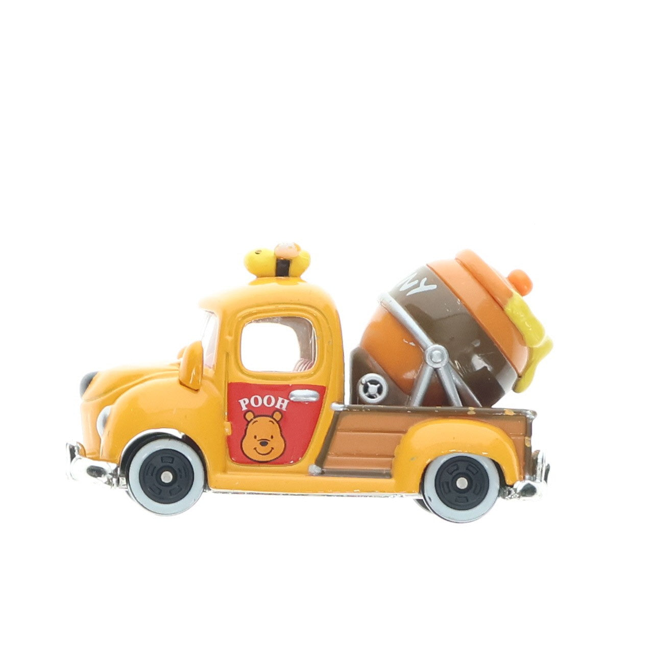 【中古即納】[MDL] 東京ディズニーリゾート限定 トミカ ディズニービークルコレクション プーさんのミキサー車(イエロー/中国製) 完成品 ミニカー トミー(19991231)
