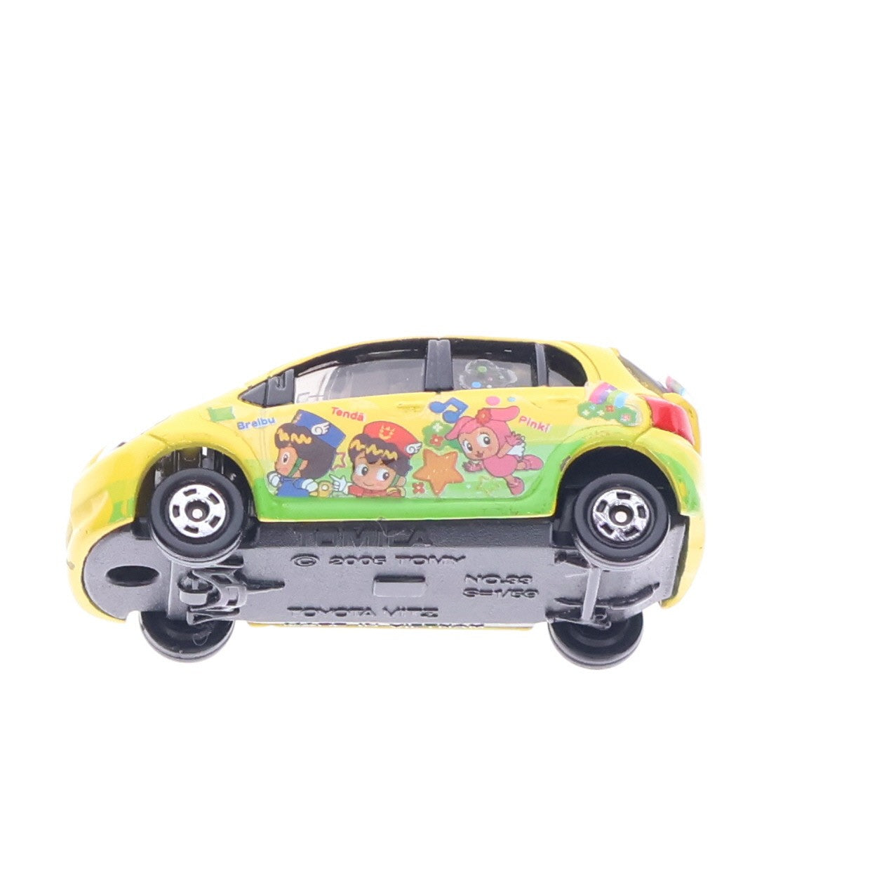 【中古即納】[MDL] 東条湖おもちゃ王国限定 トミカ 1/59 トヨタ ヴィッツ(イエロー) 完成品 ミニカー タカラトミーアーツ(20120731)
