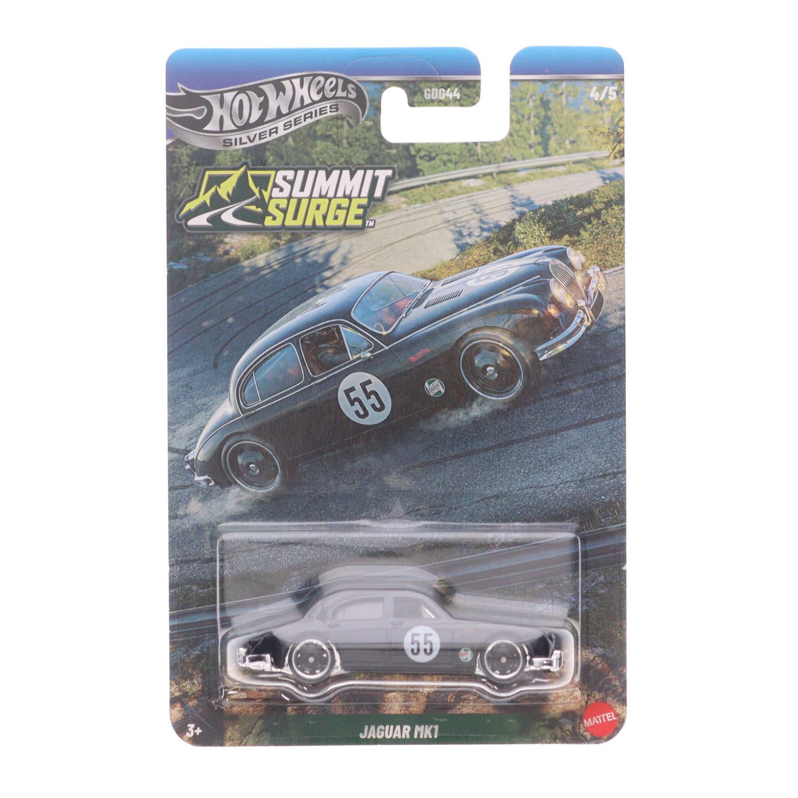 【中古即納】[MDL] Hot Wheels(ホットウィール) テーマオートモーティブ サミットサージ 1/64 ジャガー MK1 完成品 ミニカー(JKX69) マテル(20220328)