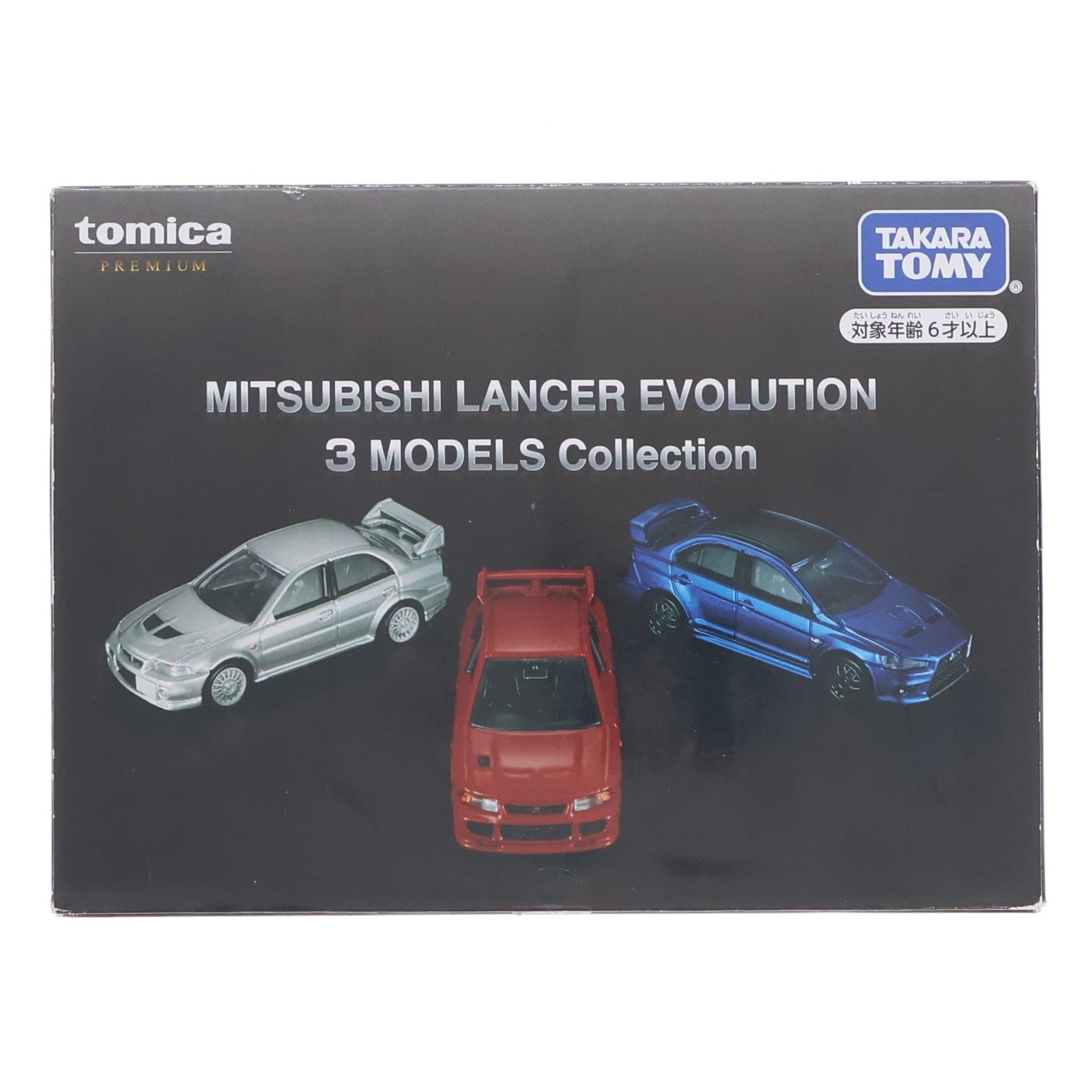 【中古即納】[MDL] トミカプレミアム 1/61 MITSUBISHI LANCER EVOLUTION(ランサーエボリューション) 3 MODELS Collection 完成品 ミニカー タカラトミー(20240921)