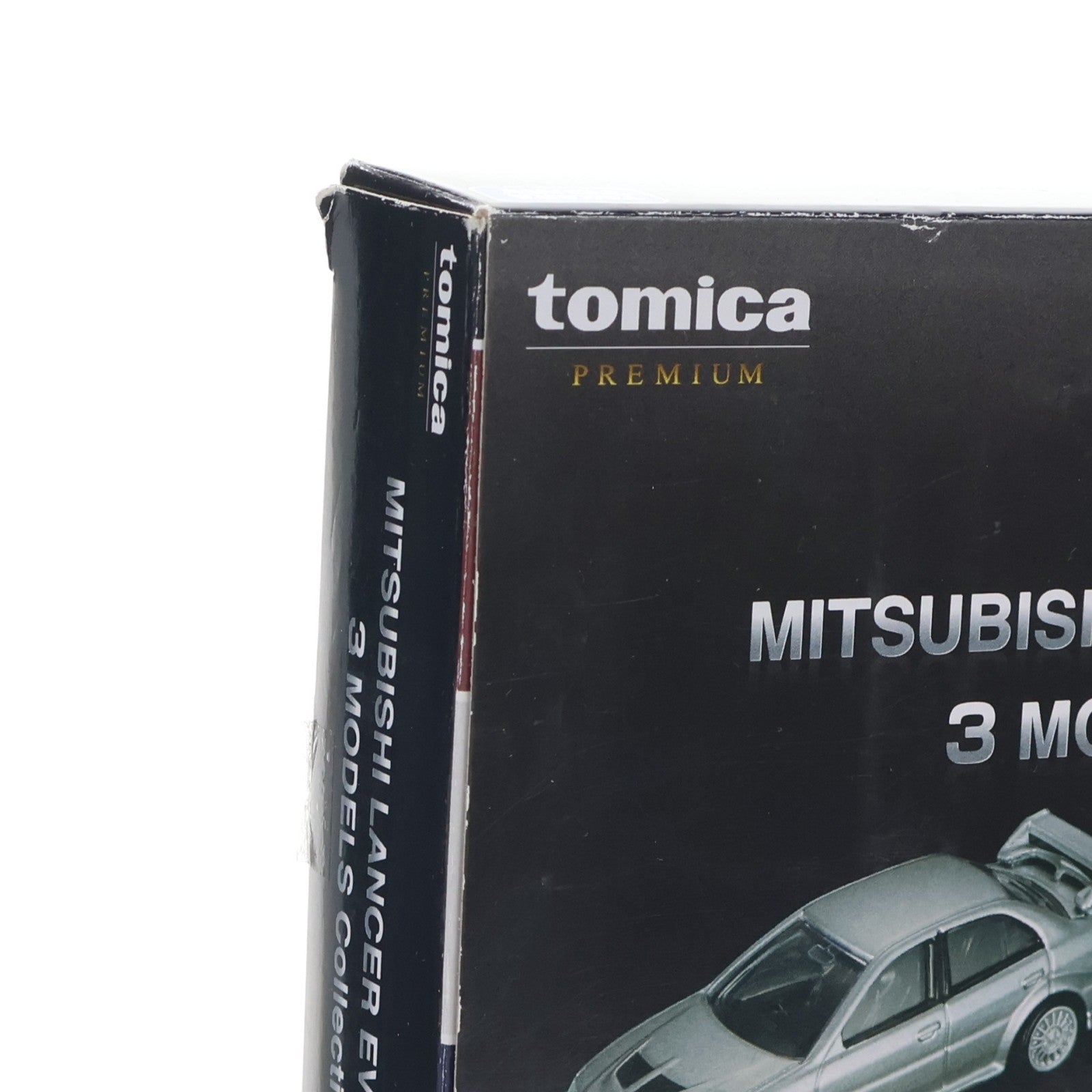 【中古即納】[MDL] トミカプレミアム 1/61 MITSUBISHI LANCER EVOLUTION(ランサーエボリューション) 3 MODELS Collection 完成品 ミニカー タカラトミー(20240921)