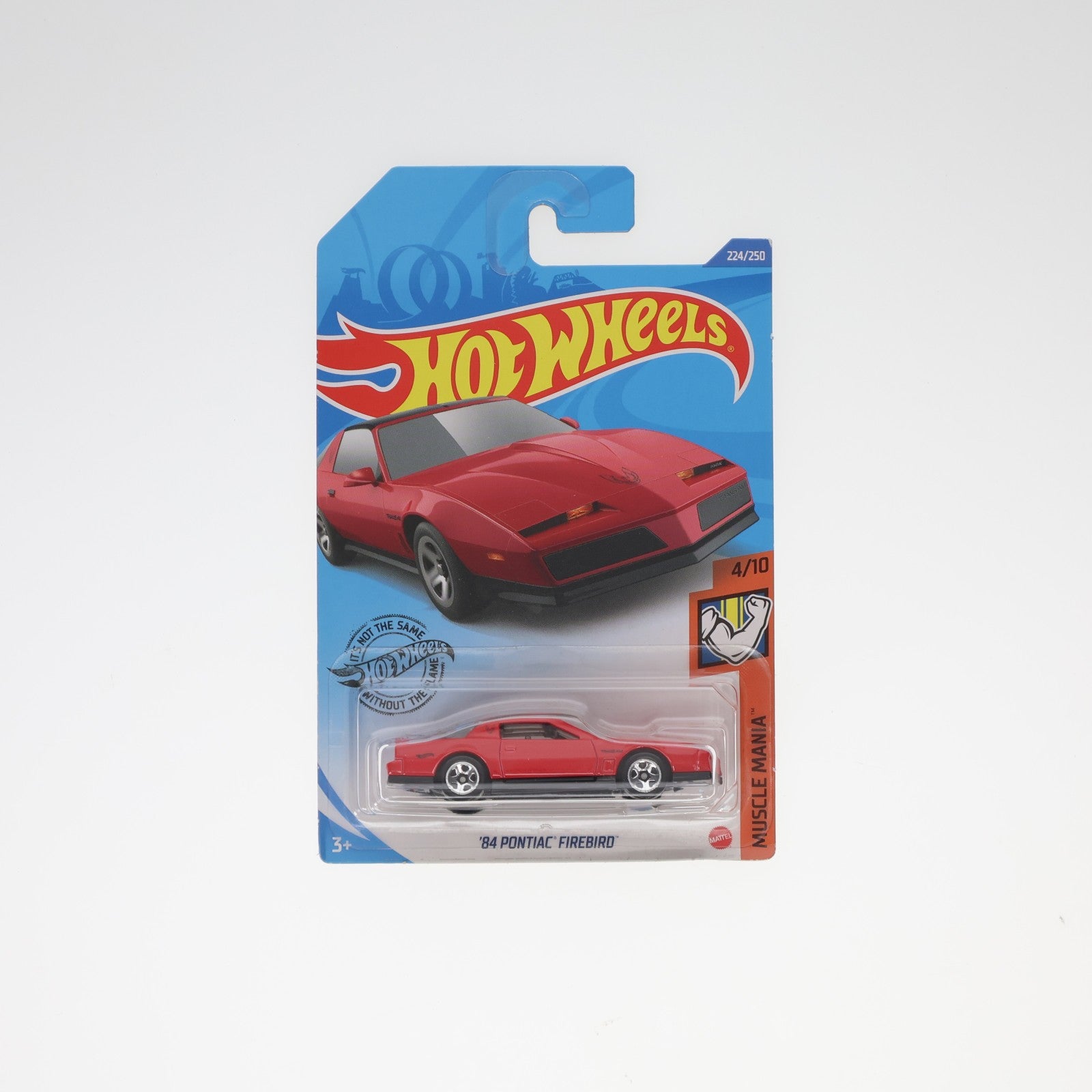 【中古即納】[MDL] Hot Wheels(ホットウィール) MUSCLE MANIA 1/64 '84 PONTIAC FIREBIRD(レッド) 完成品 ミニカー(GHD08) マテル(20201231)