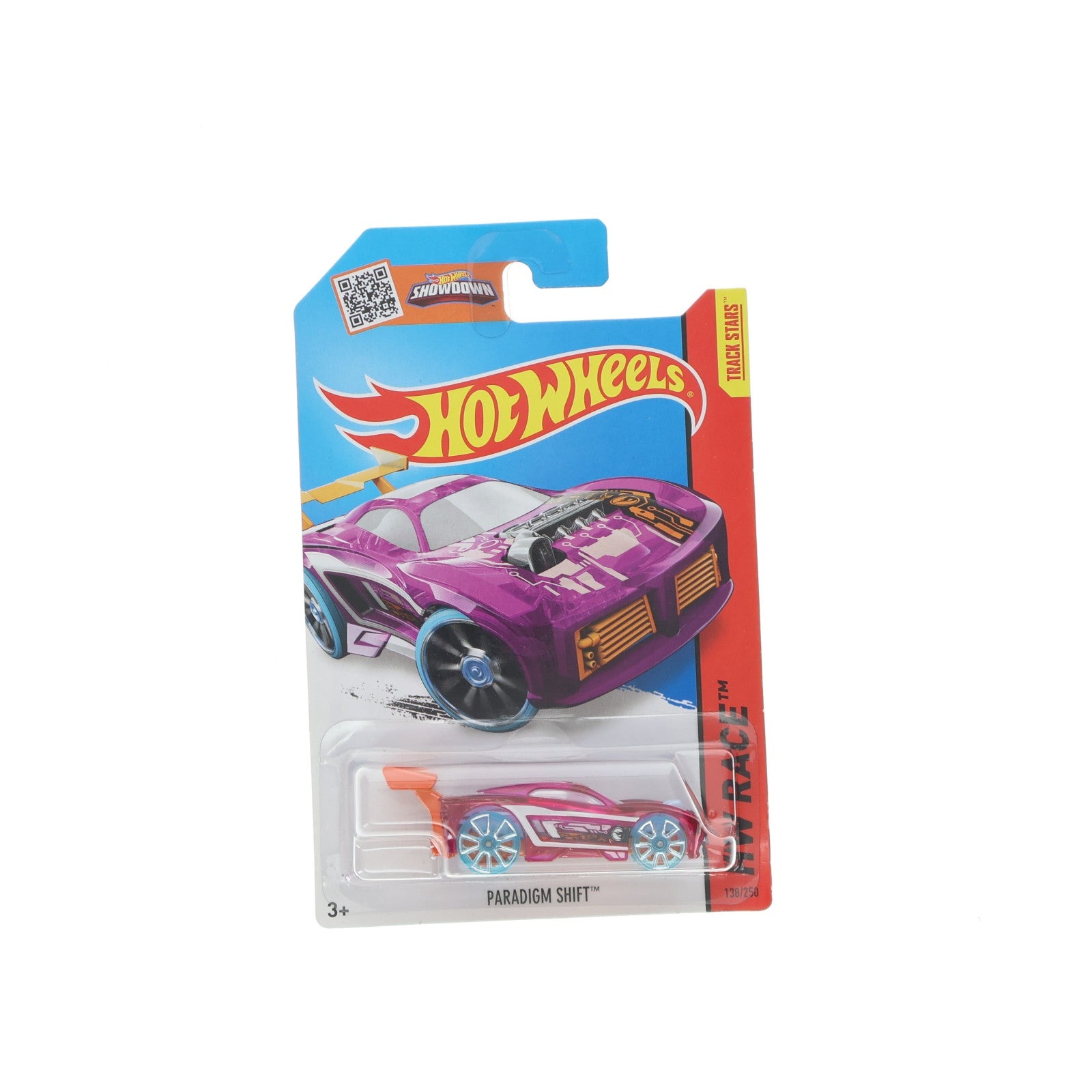 【中古即納】[MDL] Hot Wheels(ホットウィール) HW RACE 1/64 PARADIGM SHIFT(パープル) 完成品 ミニカー(CFK83-07B3 G1) マテル(20150404)