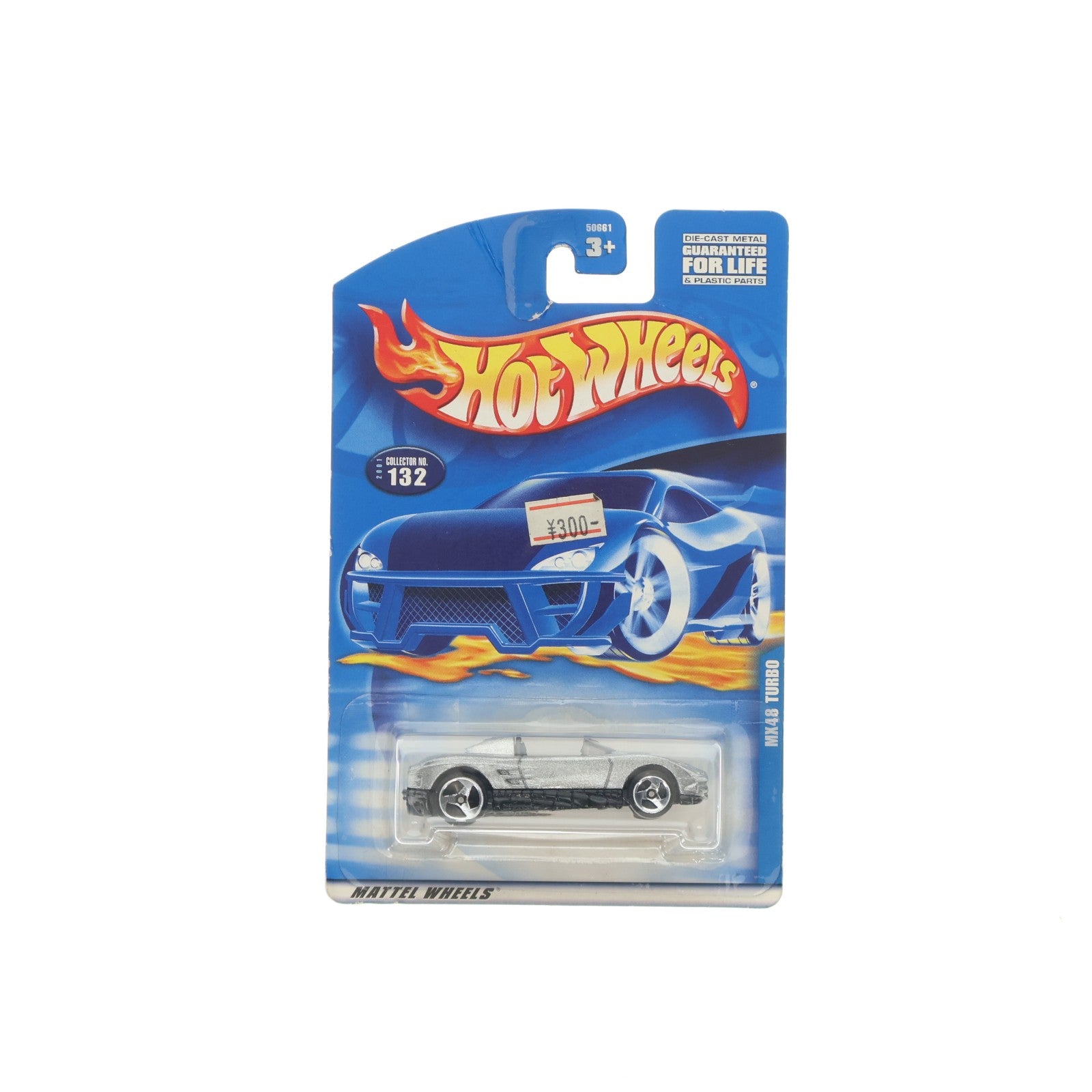 【中古即納】[MDL] Hot Wheels(ホットウィール) 1/64 MX48 TURBO(シルバー) 完成品 ミニカー(50661-0910) マテル(20011231)