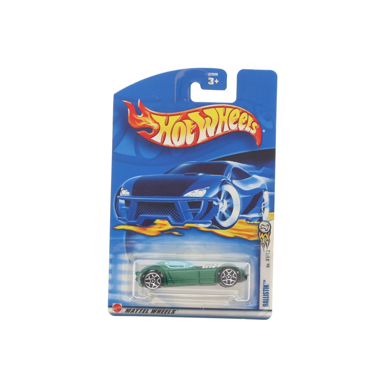 【中古即納】[MDL] Hot Wheels(ホットウィール) 1/64 BALLISTIK(グリーン) 完成品 ミニカー(52939-0814) マテル(20021231)