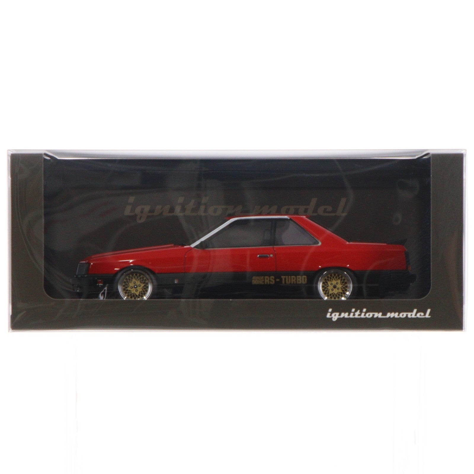 【中古即納】[MDL] 1/18 Nissan Skyline(スカイライン) 2000 RS-Turbo R30 SS-Wheel(レッド) 完成品 ミニカー(IG0982) ignition model(イグニッションモデル)(20180504)