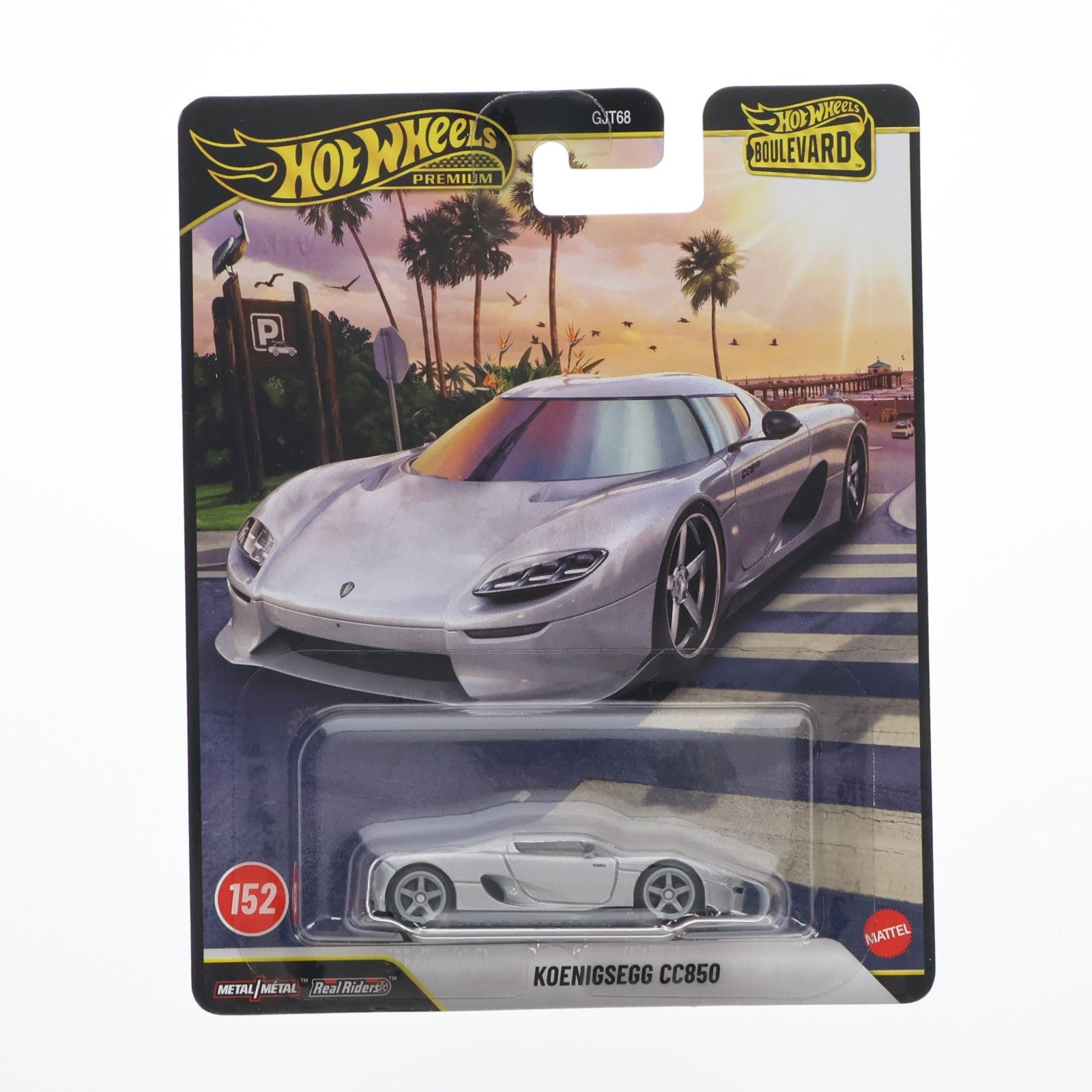 【中古即納】[MDL] Hot Wheels(ホットウィール) ブールバード No.152 1/64 ケーニグセグ CC850 完成品 ミニカー(JHW21-9866) マテル(20260627)