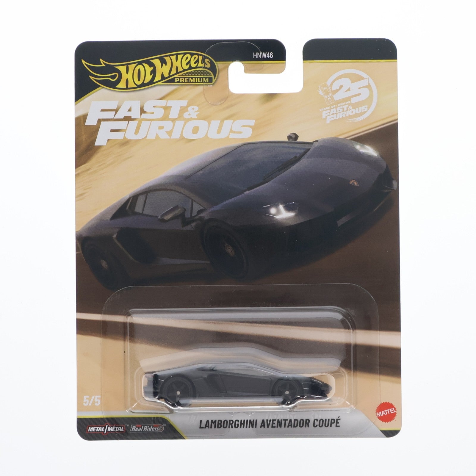 【中古即納】[MDL] Hot Wheels(ホットウィール) ワイルド・スピード プレミアム 1/64 ランボルギーニ アヴェンタドール クーペ 完成品 ミニカー(JHW77) マテル(20260530)