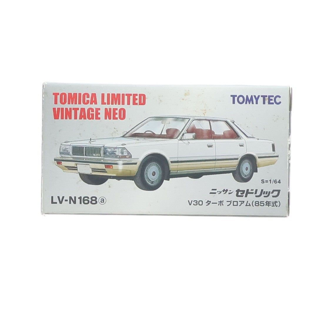 【中古即納】[MDL] トミカリミテッドヴィンテージ NEO LV-N168a 日産セドリック V30 ターボブロアム(白/金) 1/64 完成品 ミニカー TOMYTEC(トミーテック)(20180414)