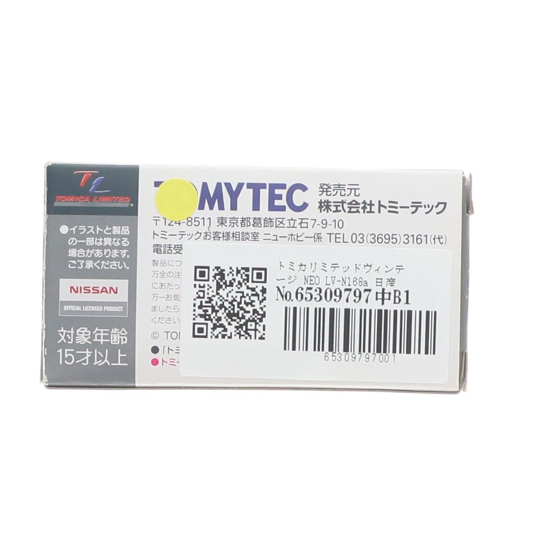 【中古即納】[MDL] トミカリミテッドヴィンテージ NEO LV-N168a 日産セドリック V30 ターボブロアム(白/金) 1/64 完成品 ミニカー TOMYTEC(トミーテック)(20180414)